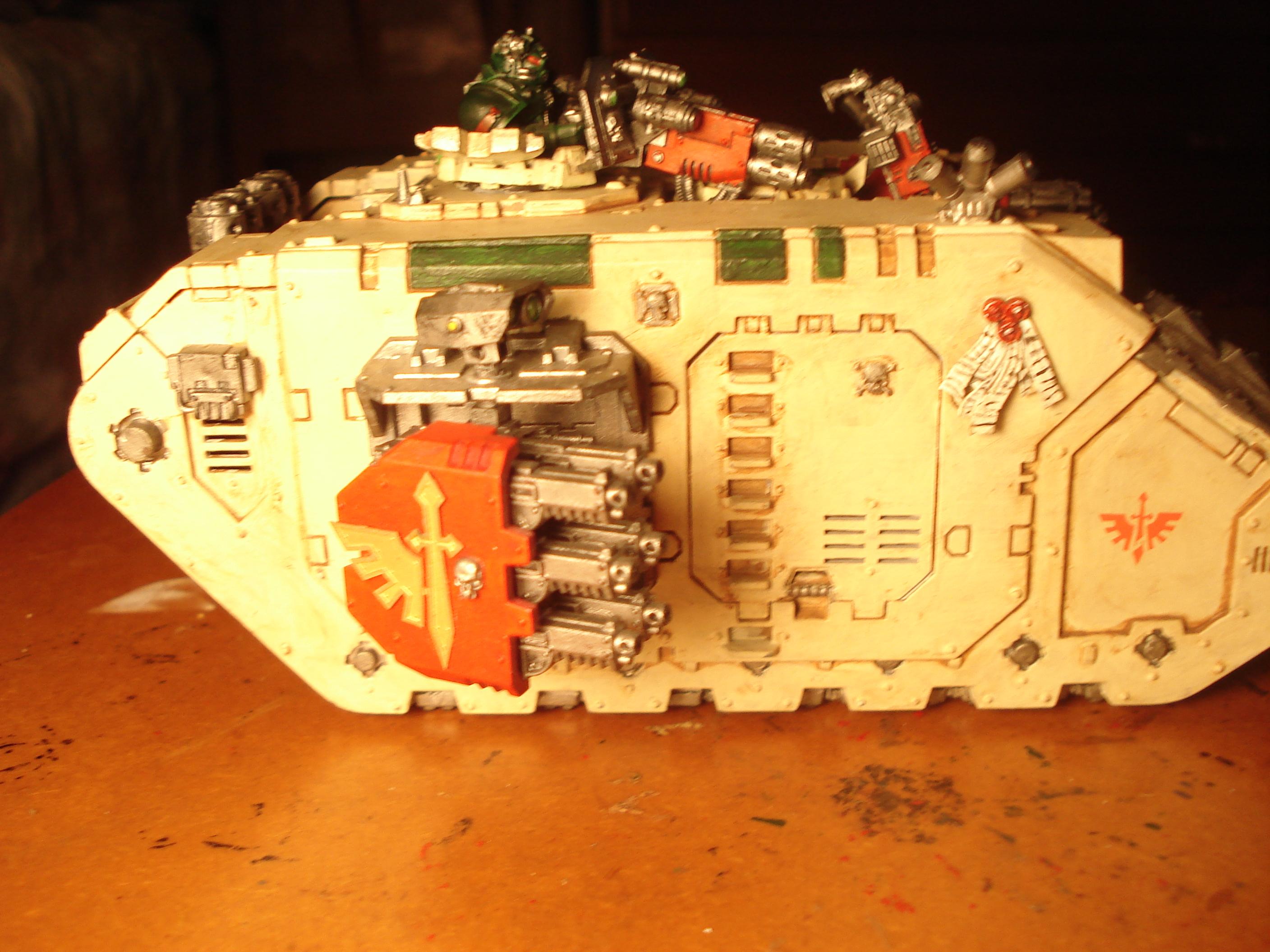 Dark Angels, Deathwing, Land Radier, Land Raider Cruisader, Space Marines, Warhammer 40,000