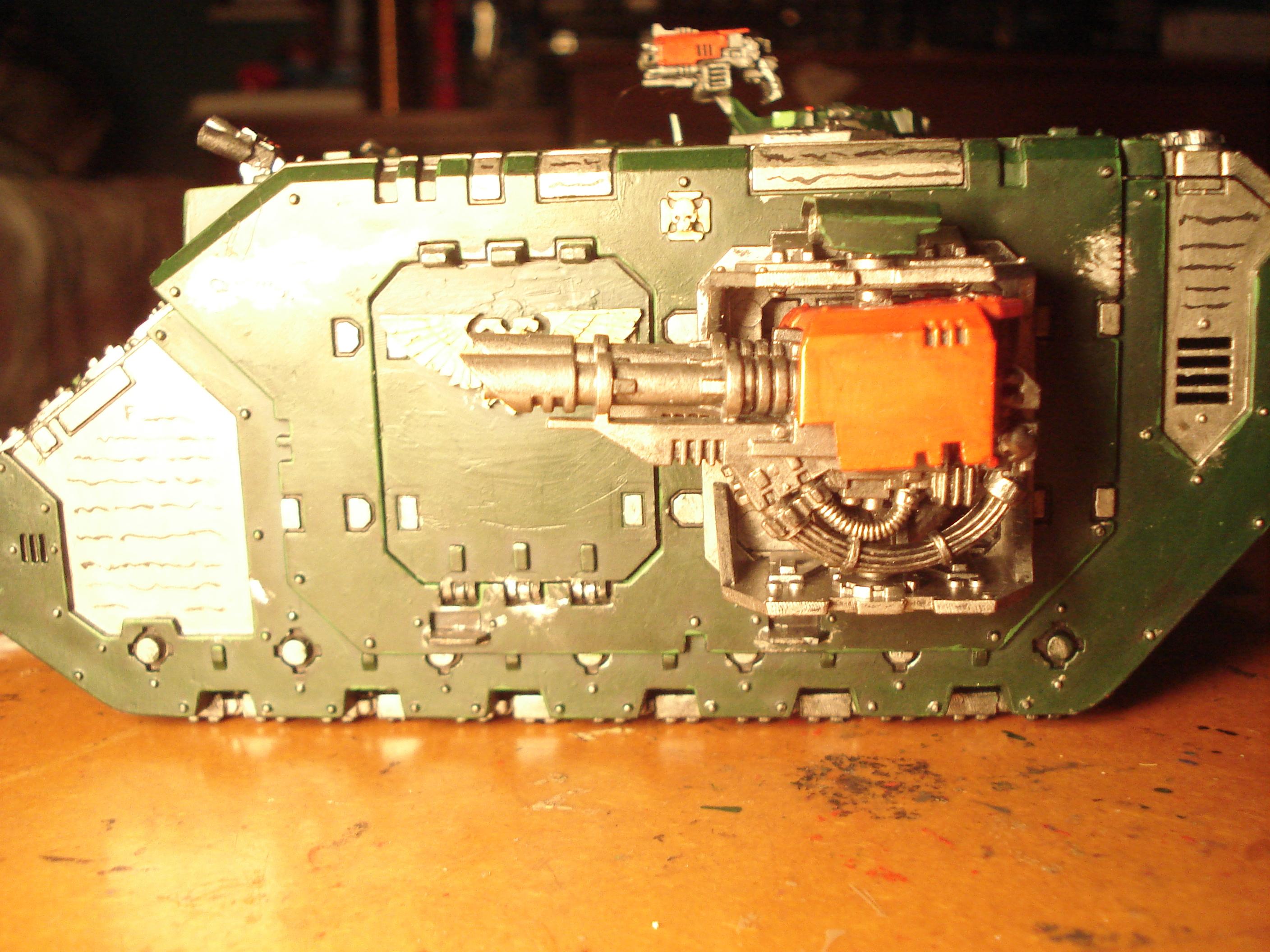 Dark Angels, Land Raider, Land Raider Godhammer, Space Marines, Warhammer 40,000