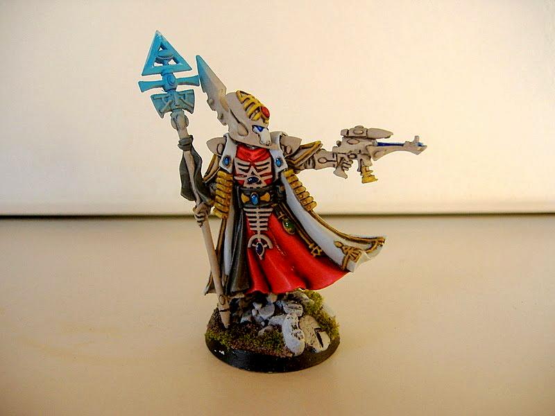 Eldar, Farseer, Glow, Off White, White