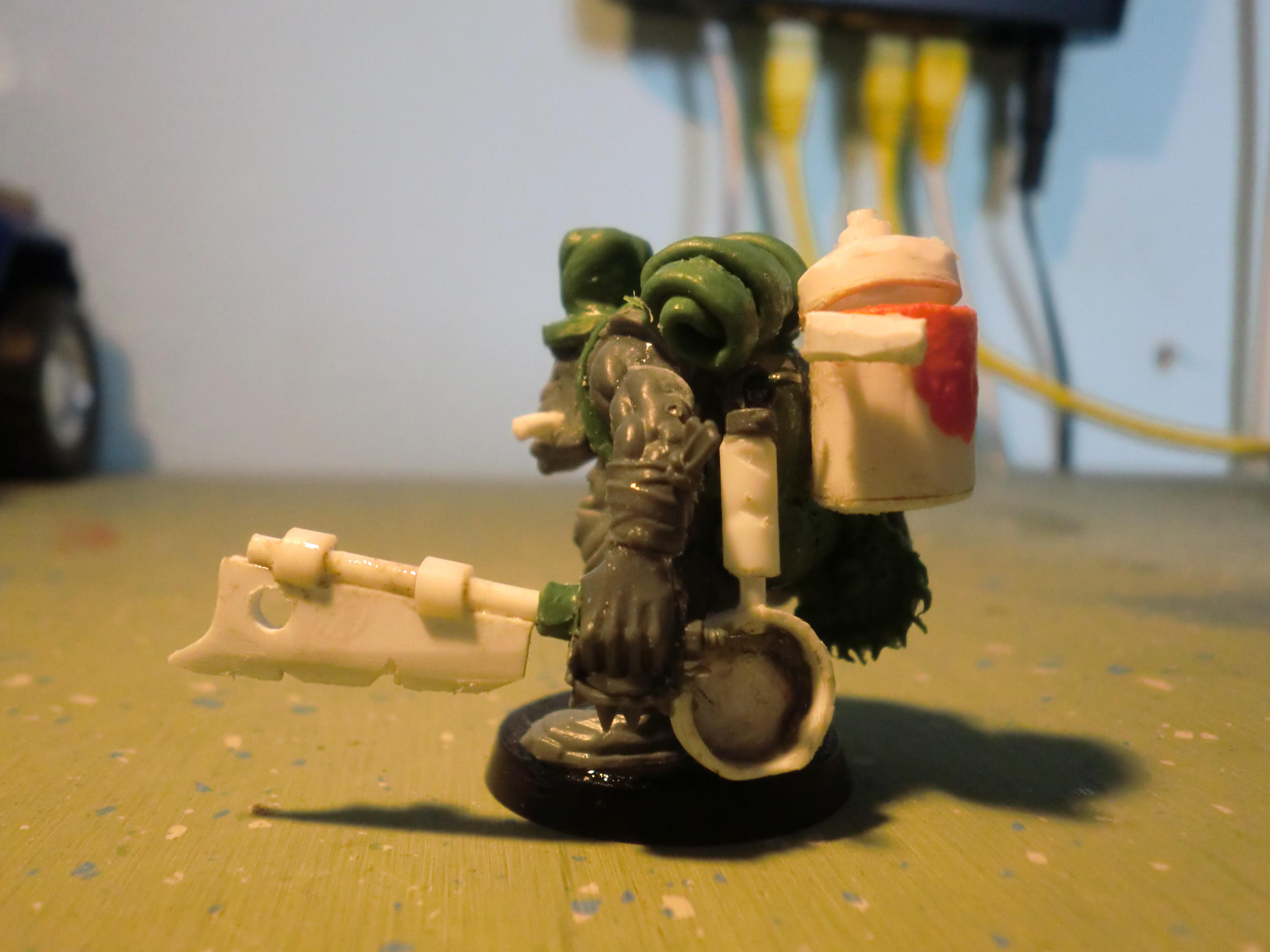 Boy, Chef, Conversion, Orks, Pain Boy