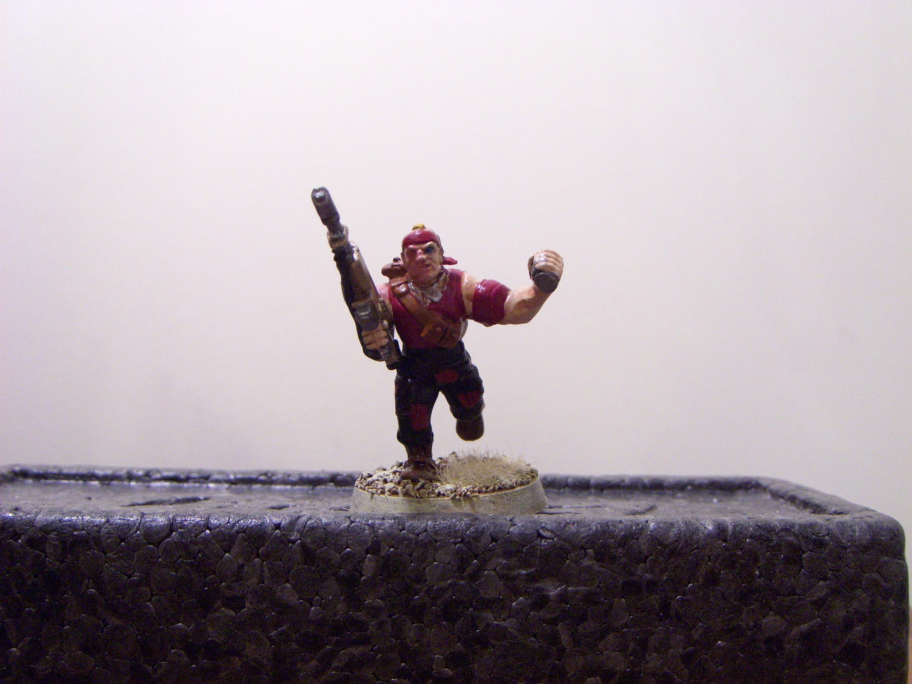 Guardsmen of Khorne Troop Command Squad 4 - Troop 1 Painted