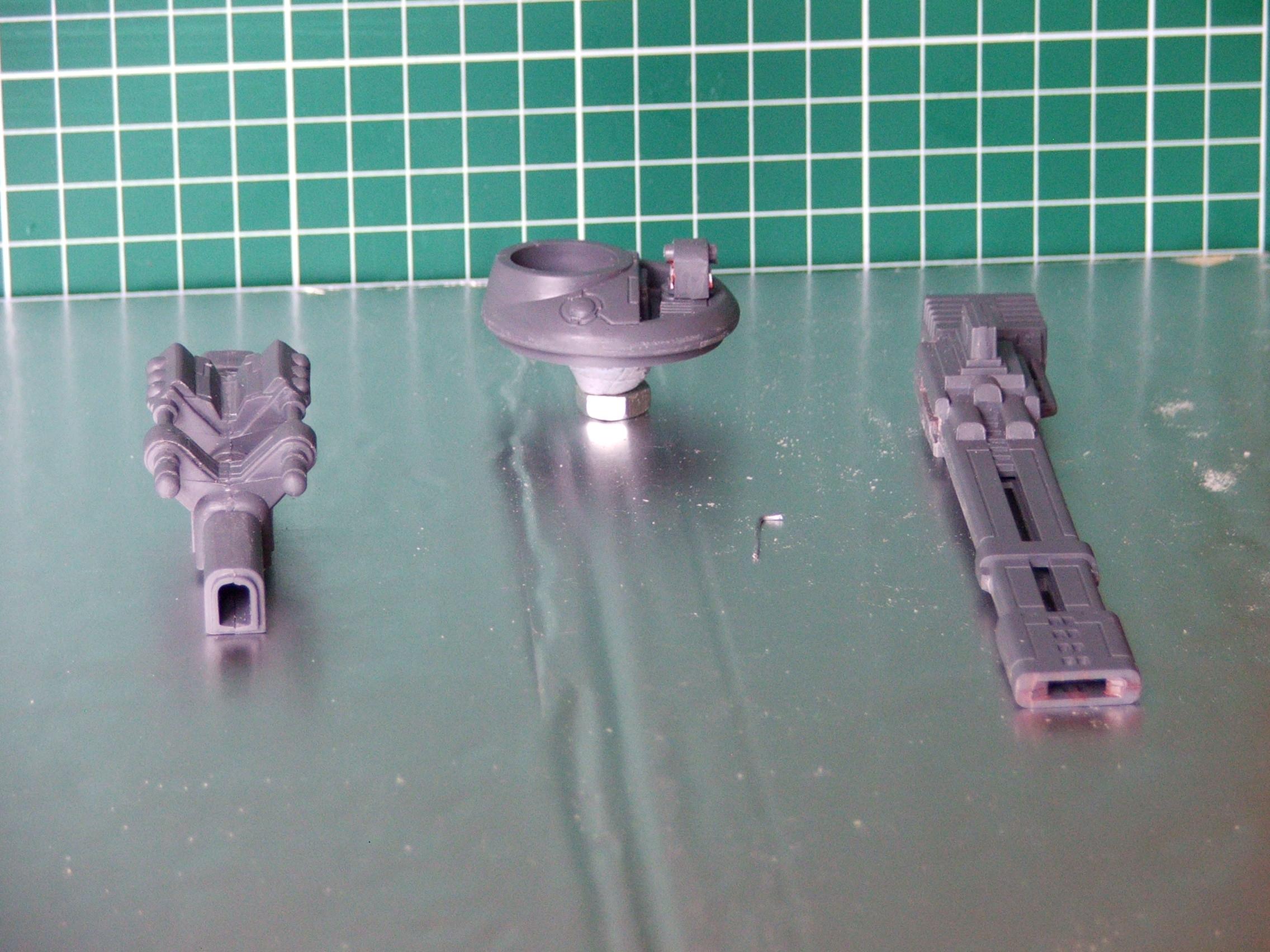 modular hammer head turret