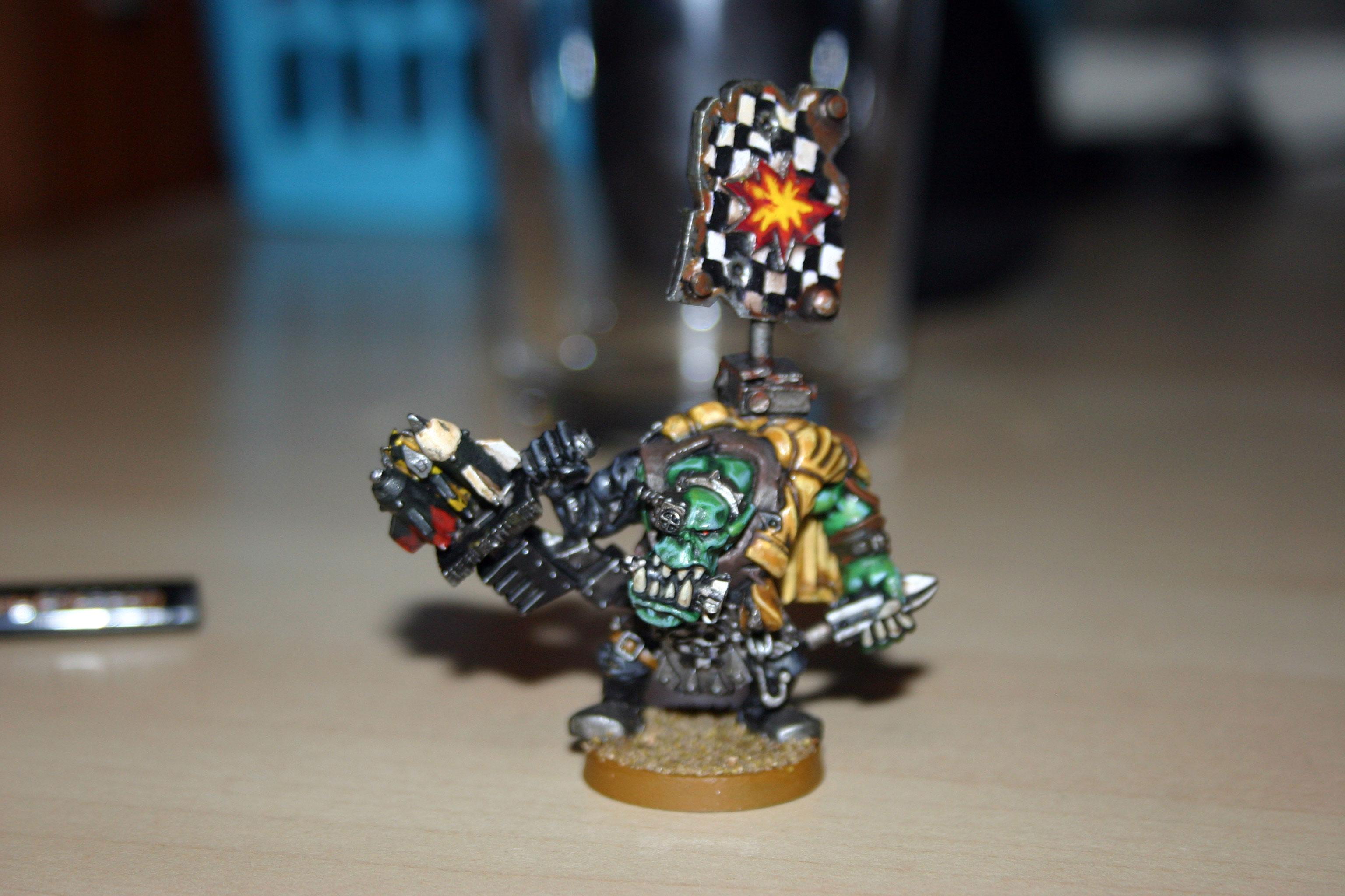 Busta, Conversion, Custom, Nob, Orks, Plasticard, Tank, Tankbustas