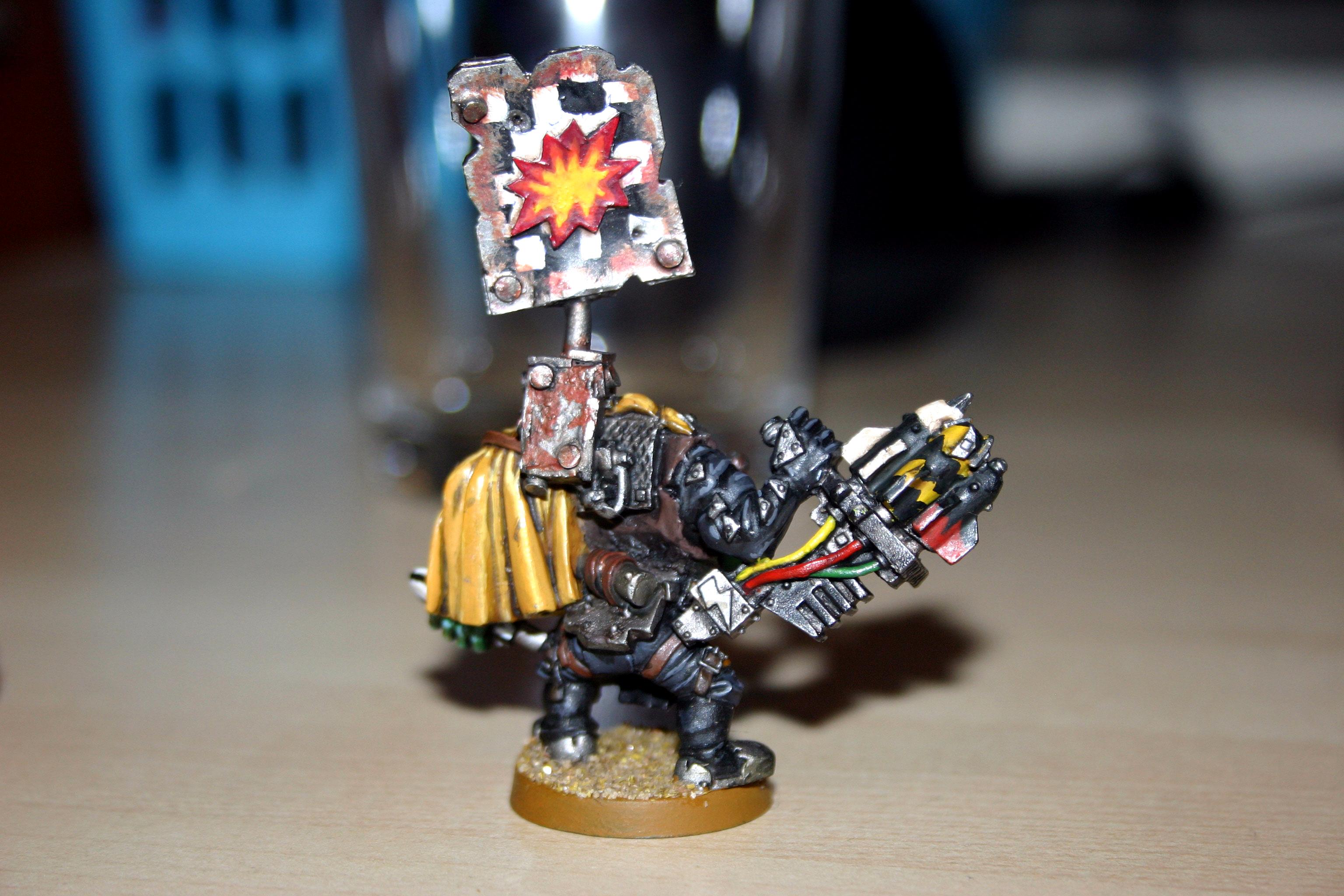 Custom, Nob, Orks, Plasticard, Tank, Tankbustas
