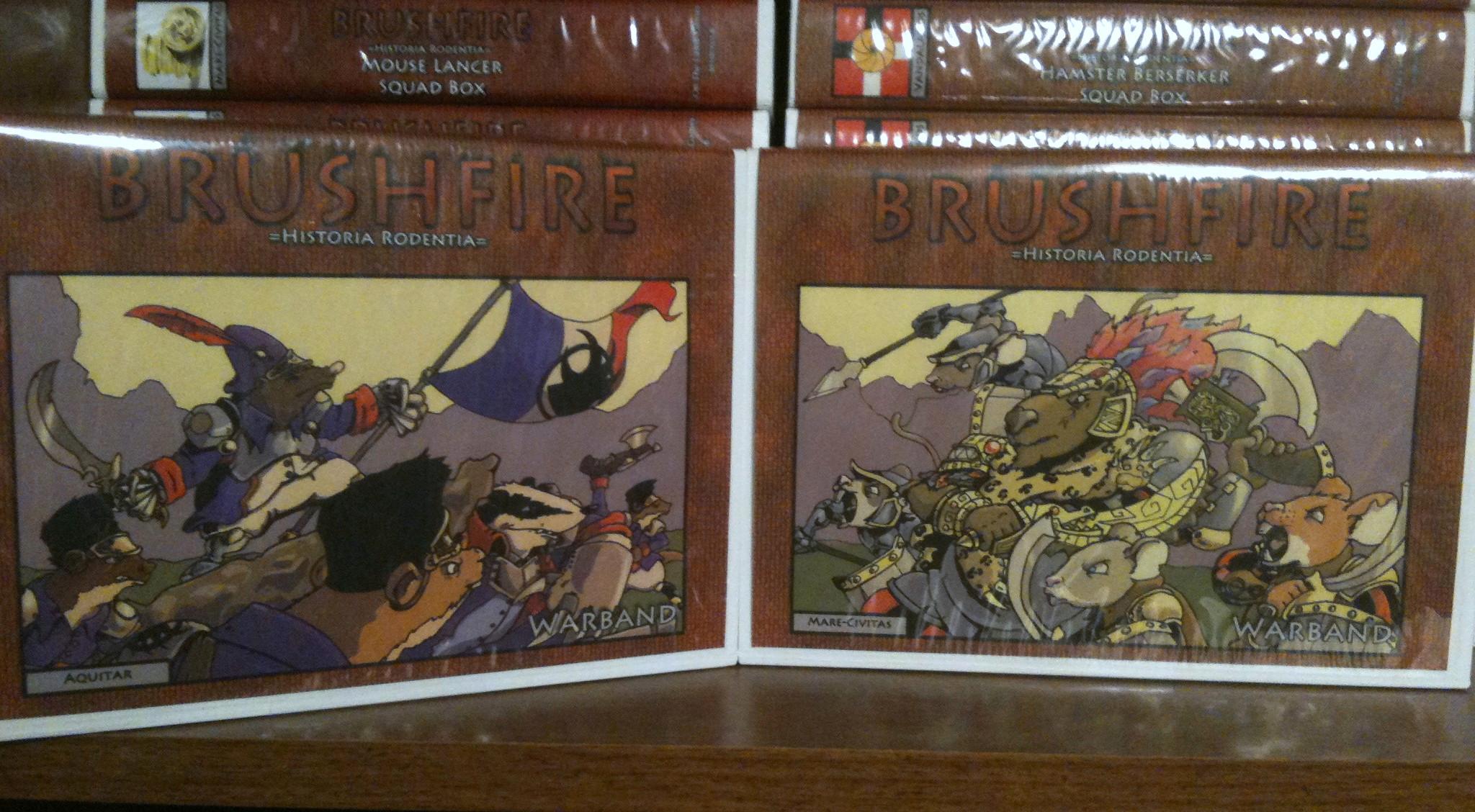 Brushfire, Brushfire Warband Boxes