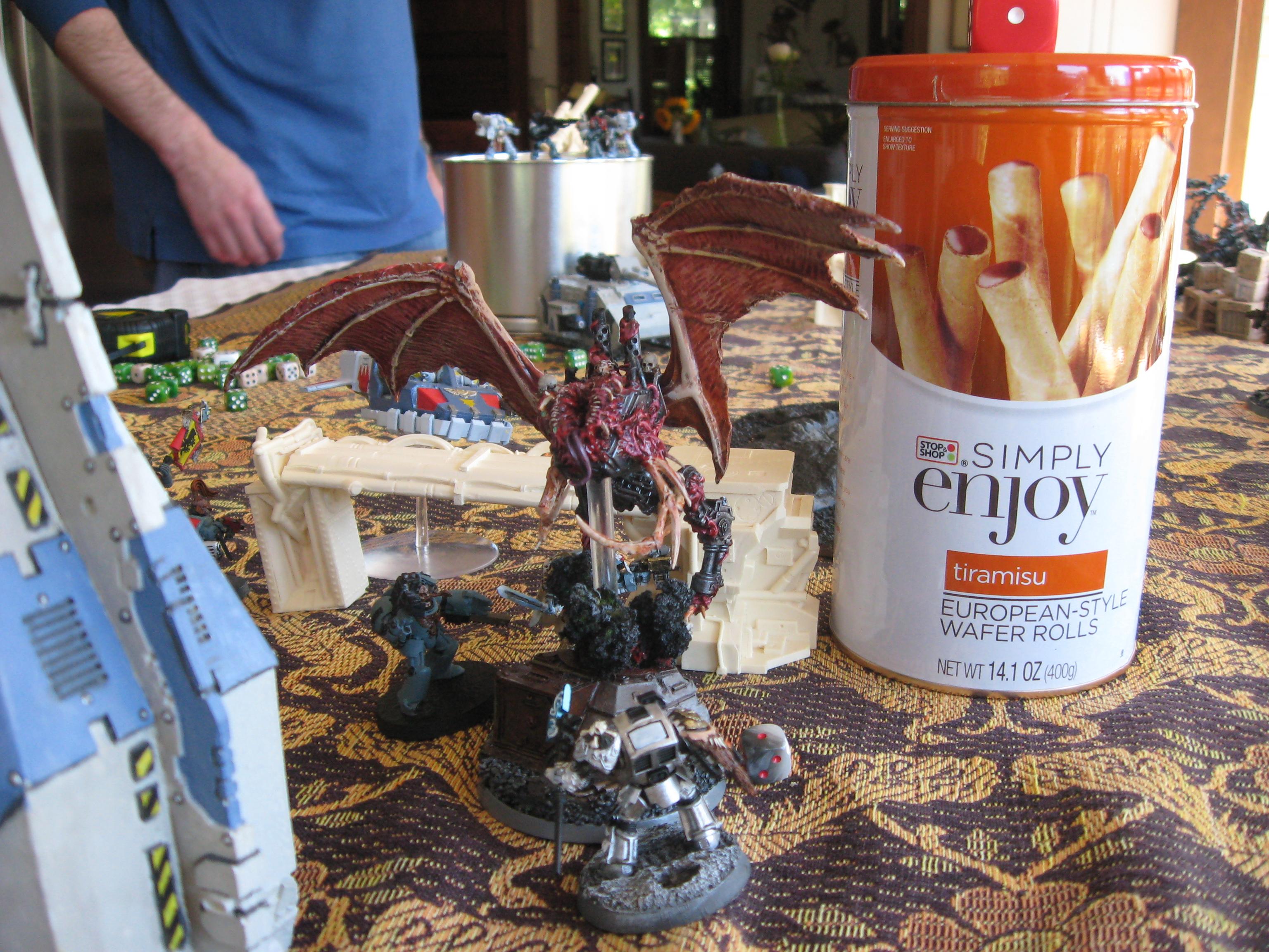 Battle Report, Battle Report: Bloodthirster vs. Wolf Lord