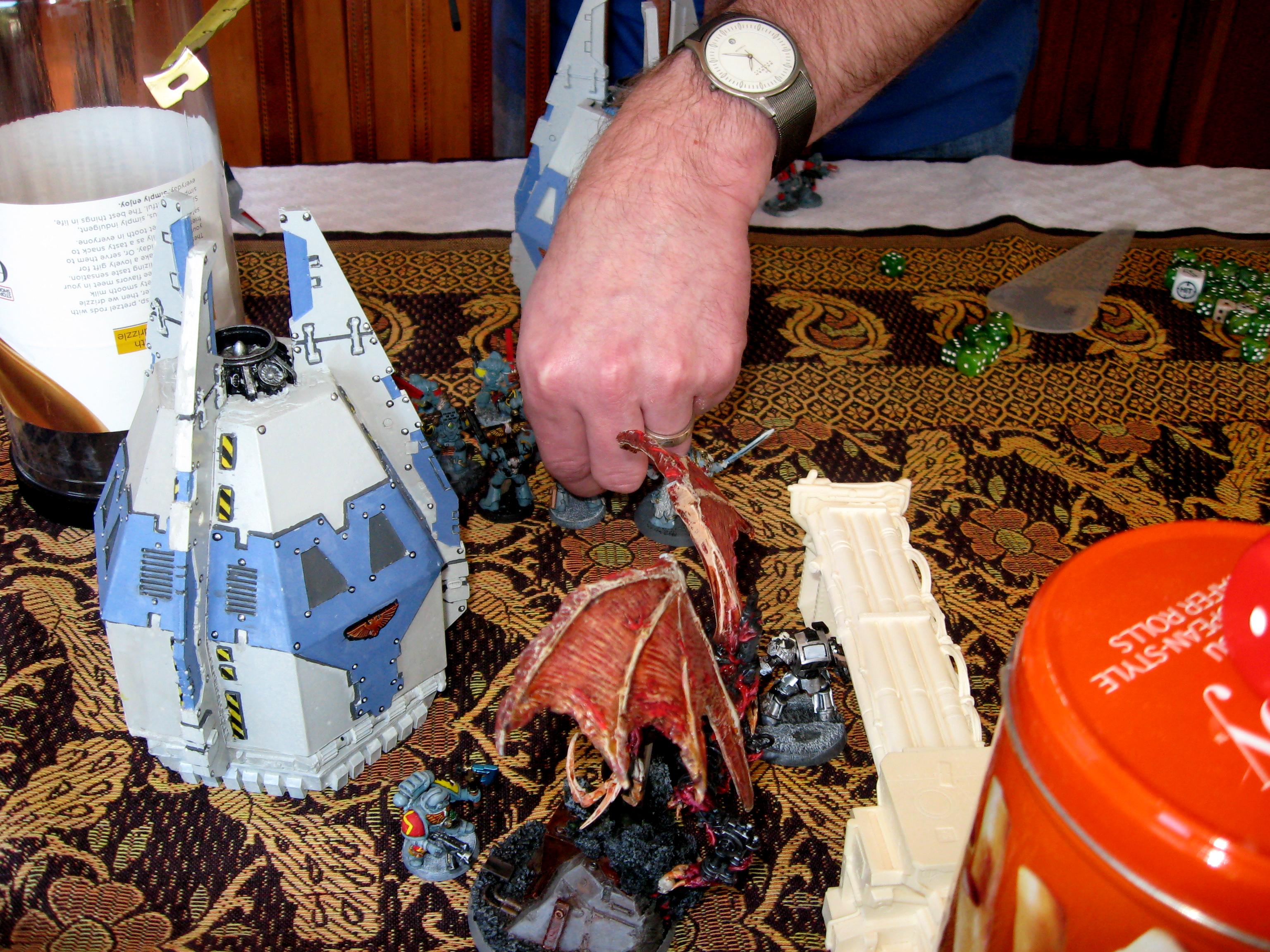Battle Report, Battle Report: Space Wolves break