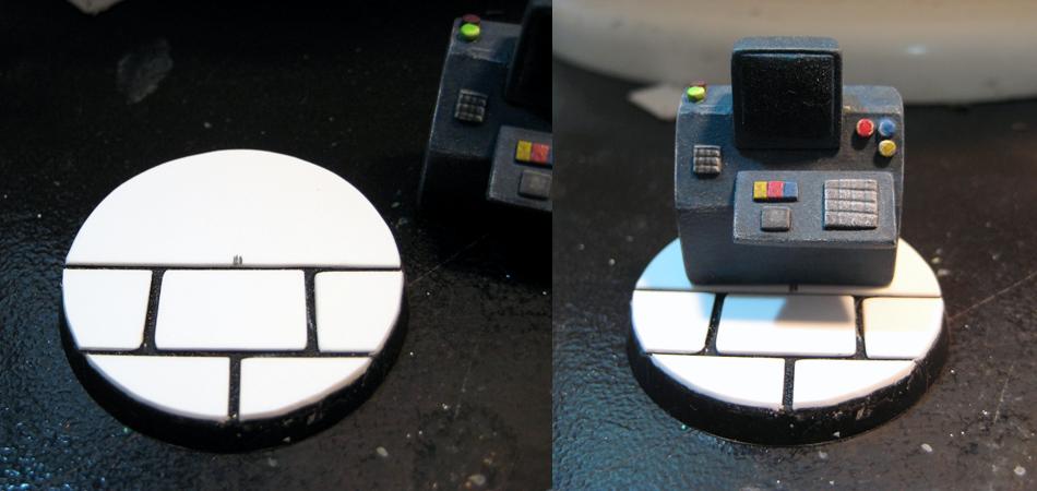 Objective Marker, Mainframe objective with base