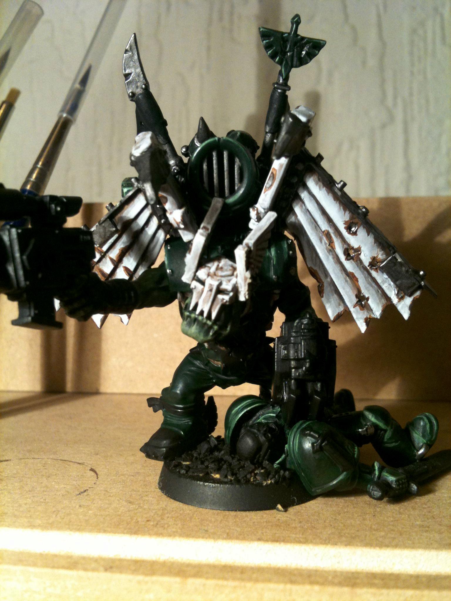 Da Dark Angelz, Nob, Orks, Stormboy, Work In Progress