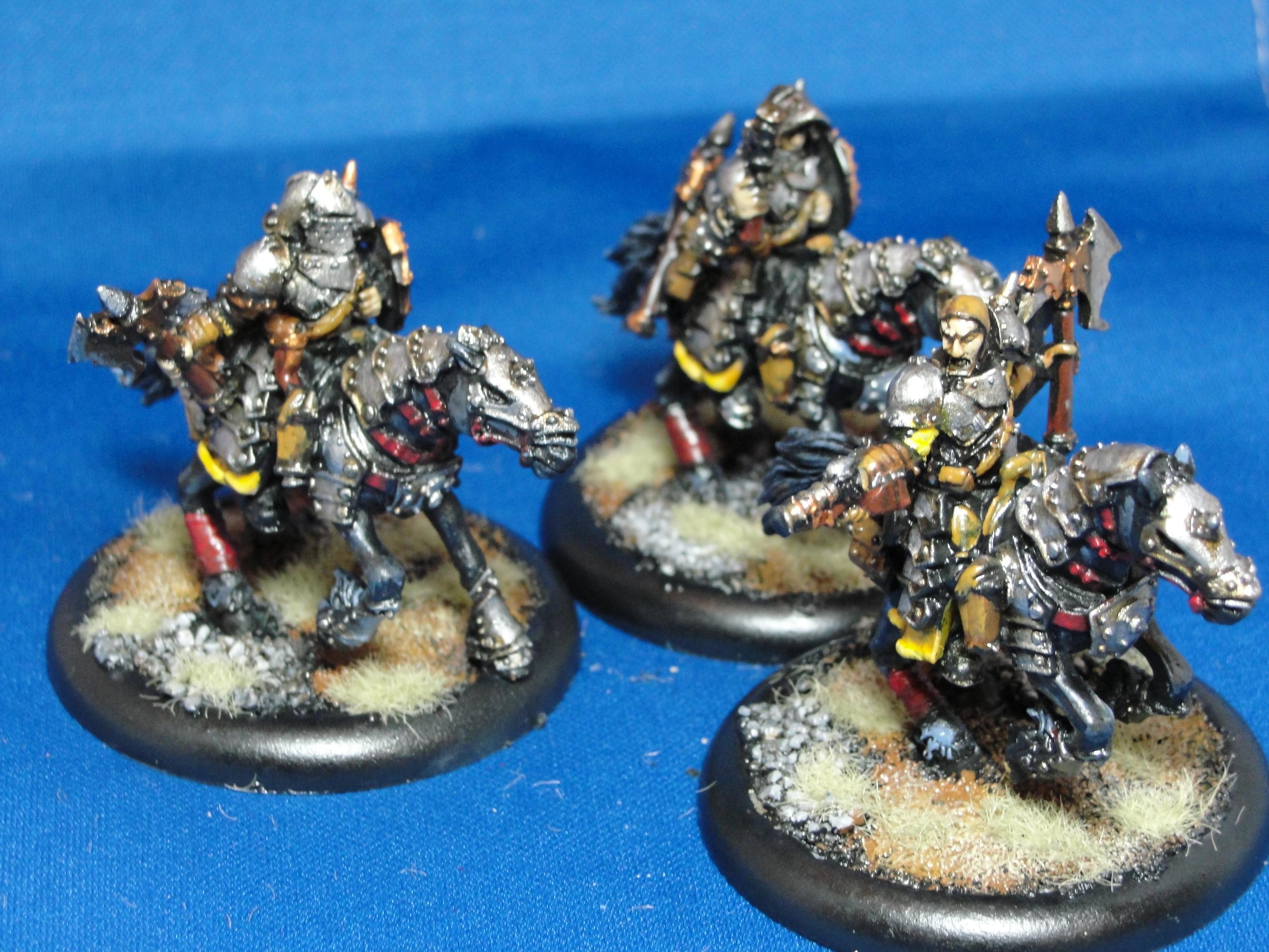Warmachine, Mercenary, Steelhead heavy cavalry