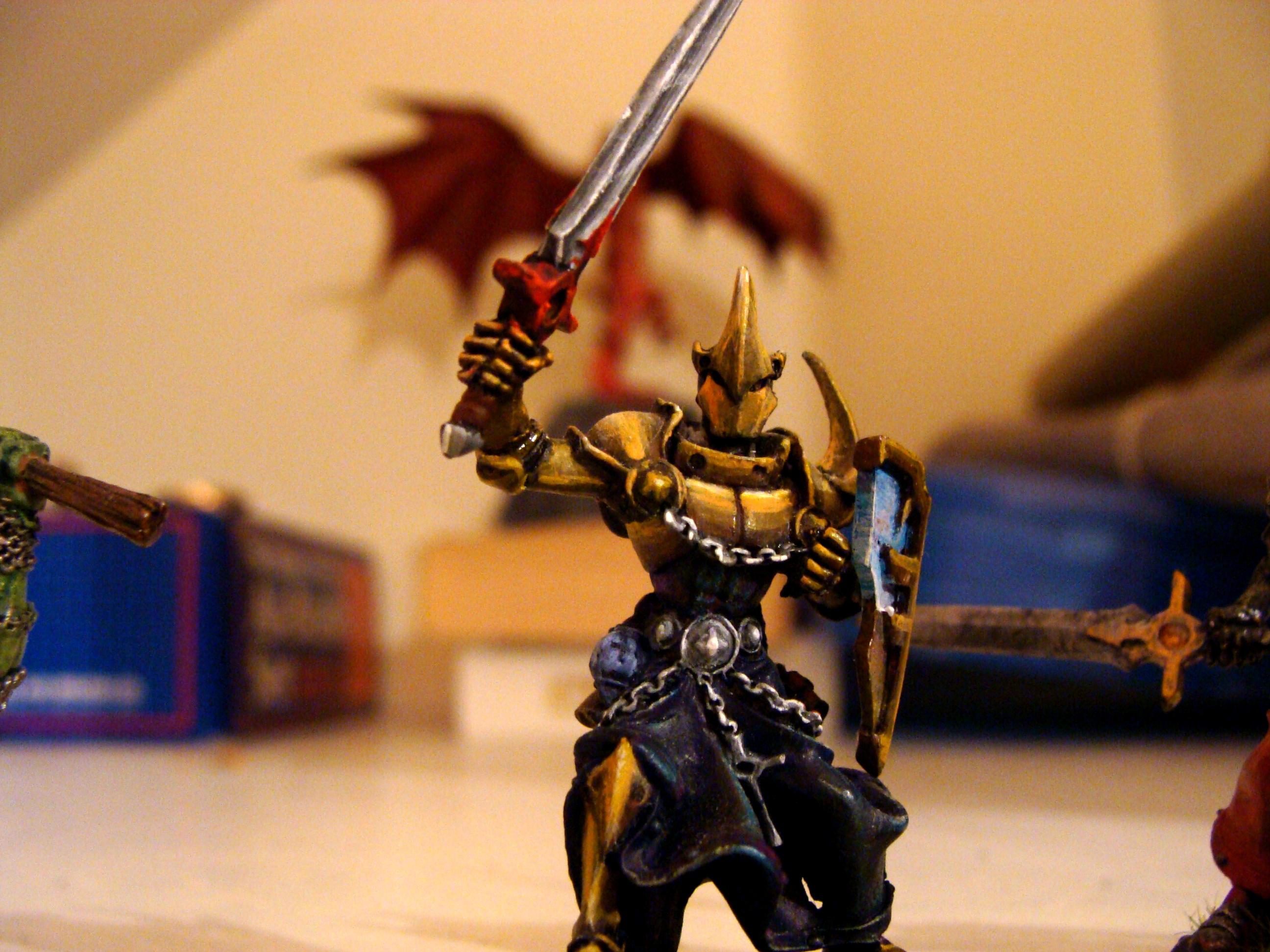 Footsoldier, Knights, Non-Metallic Metal, Rackham, Warhammer Fantasy, Wfb