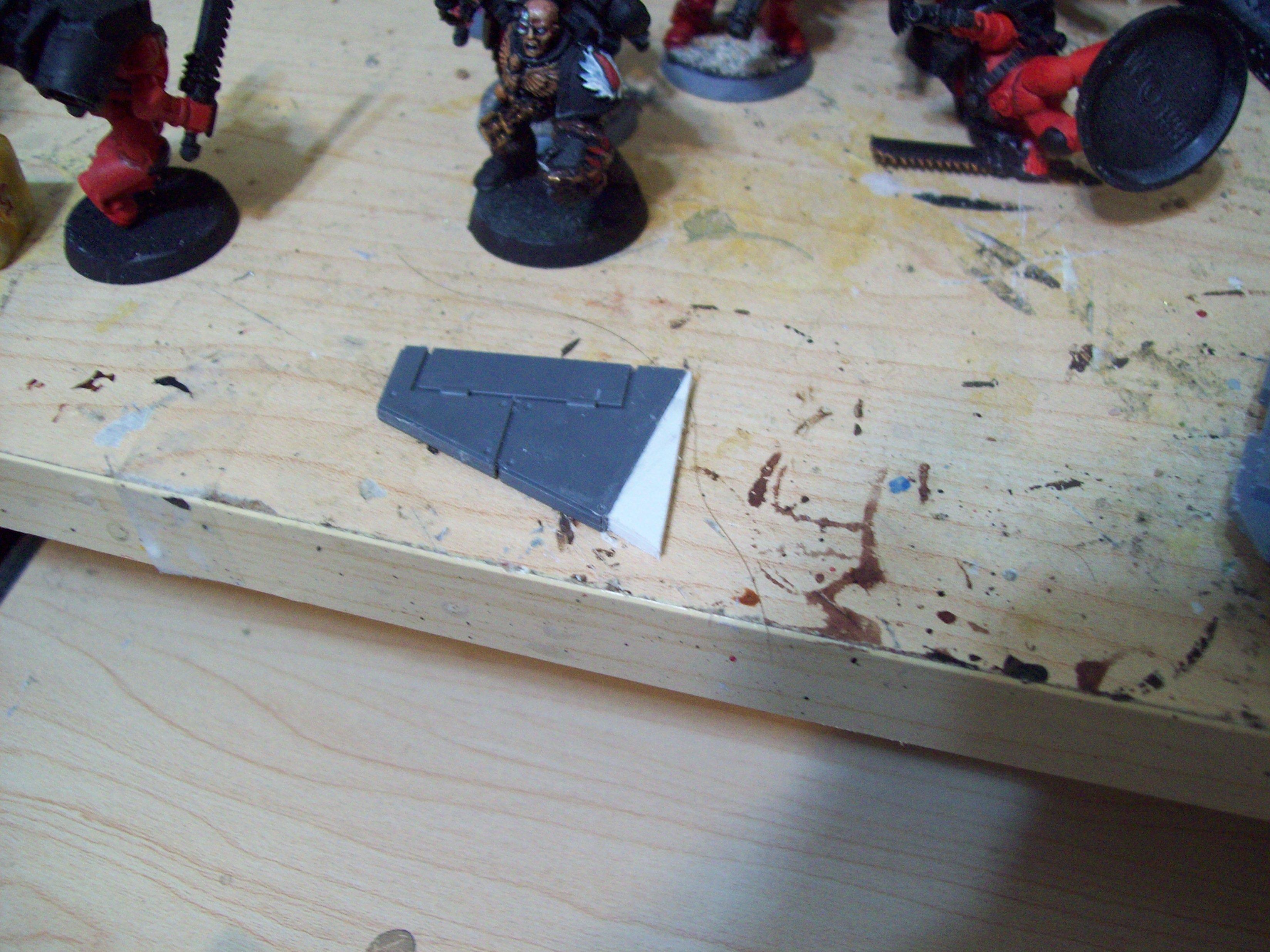 Blood Angels, Conversion, Kit-bash, Storm Raven, Warhammer 40,000, Work In Progress