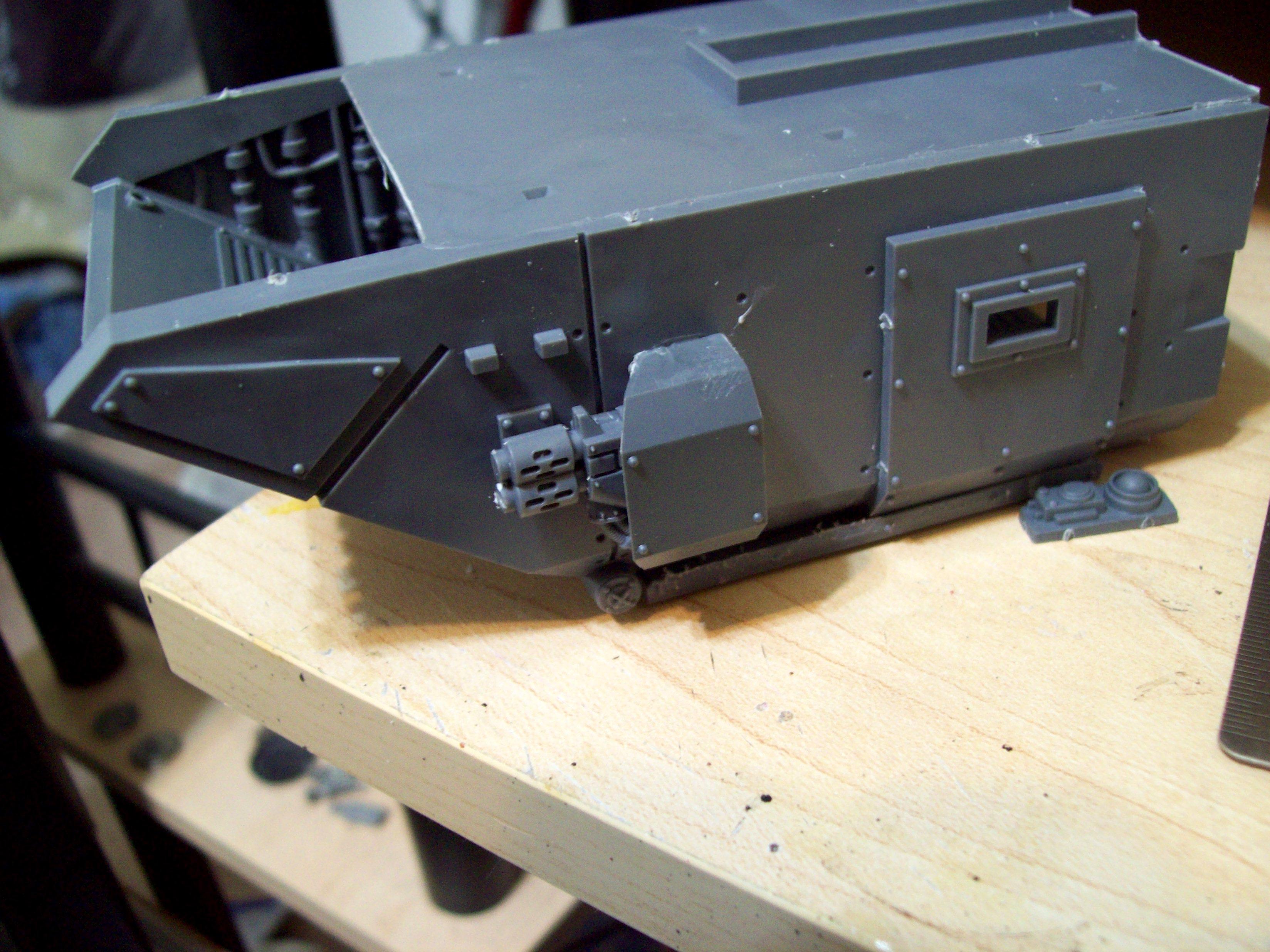 Blood Angels, Conversion, Kit-bash, Storm Raven, Warhammer 40,000, Work In Progress