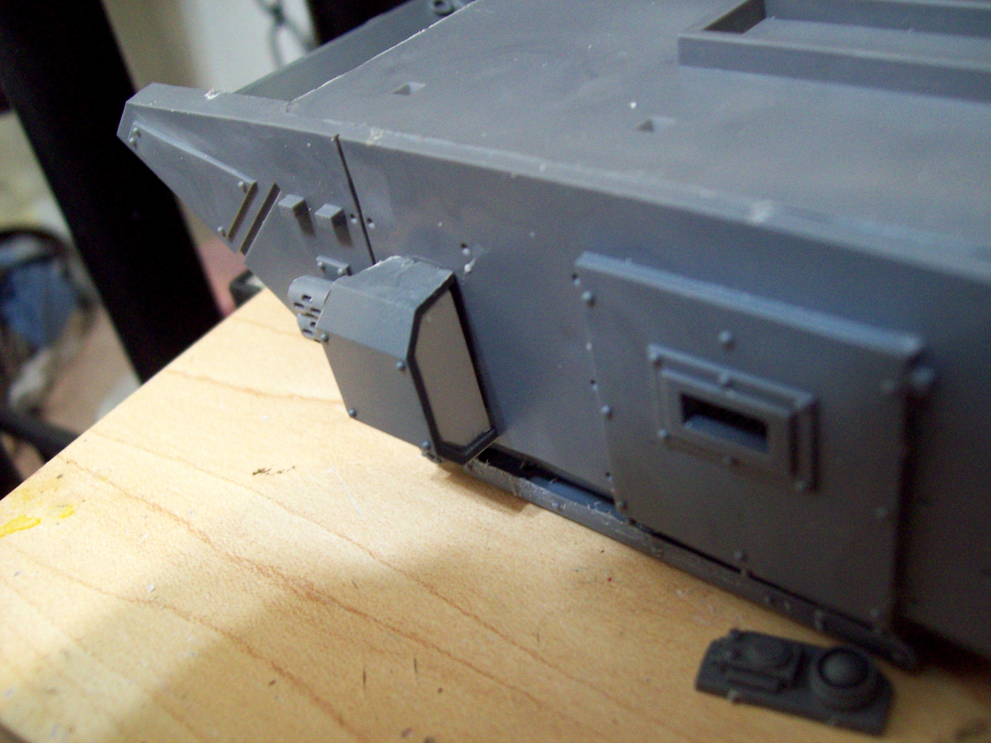 Blood Angels, Conversion, Kit-bash, Storm Raven, Warhammer 40,000, Work In Progress