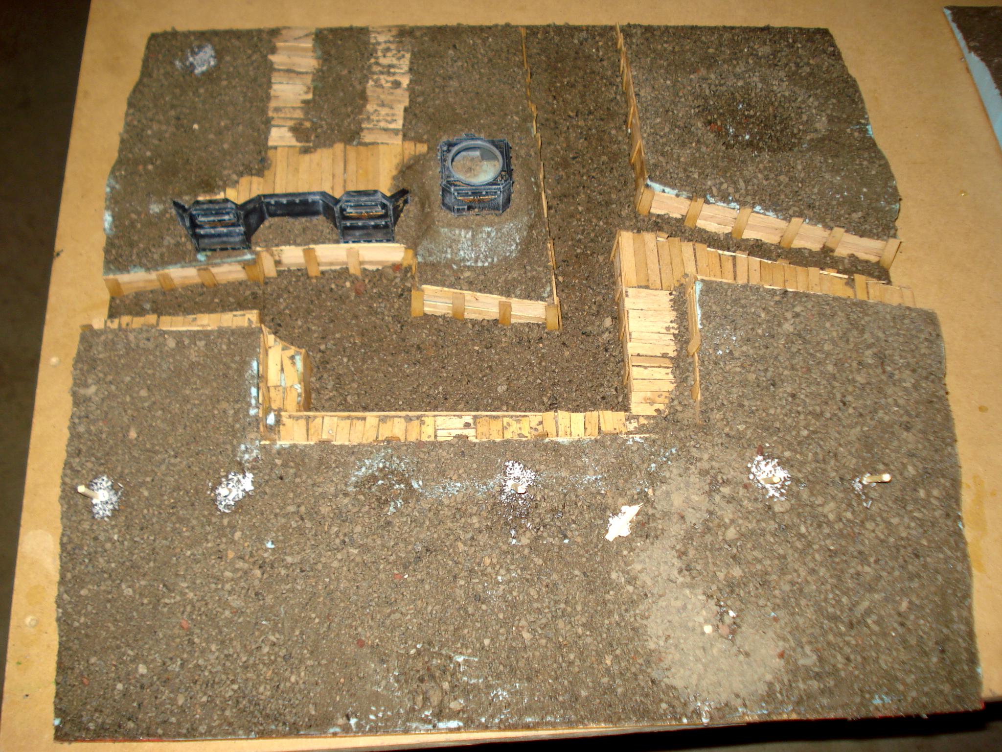 Terrain, Trenches, Work In Progress