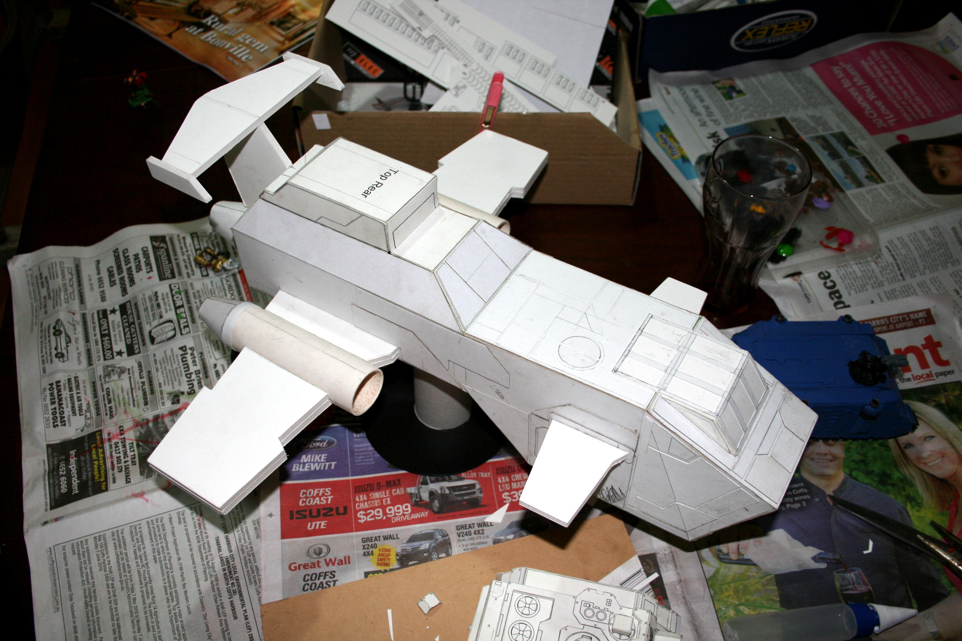 Paper, Scratch Build, Thunderhawk