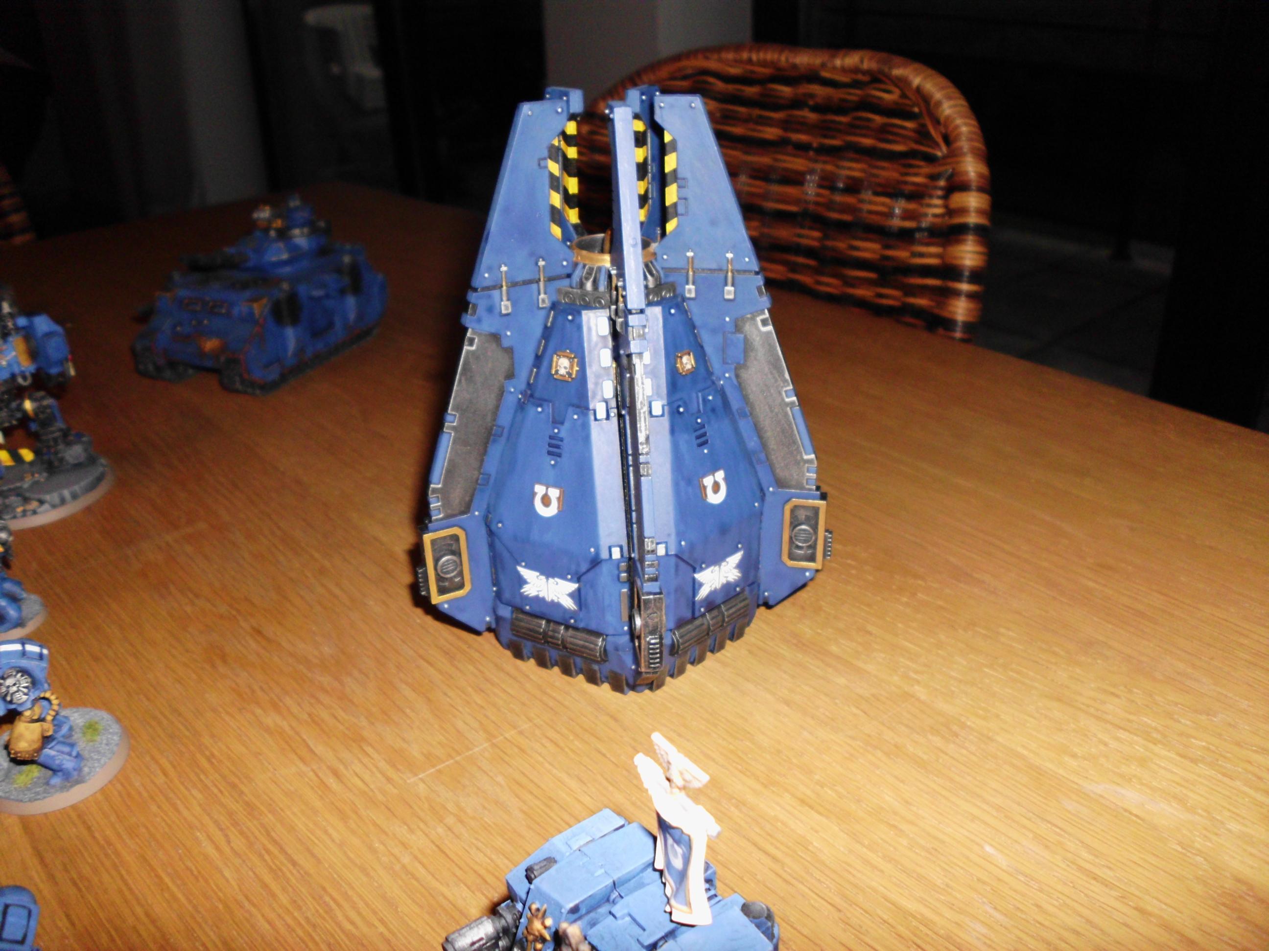 Drop Pod, Space Marines, Ultramarines
