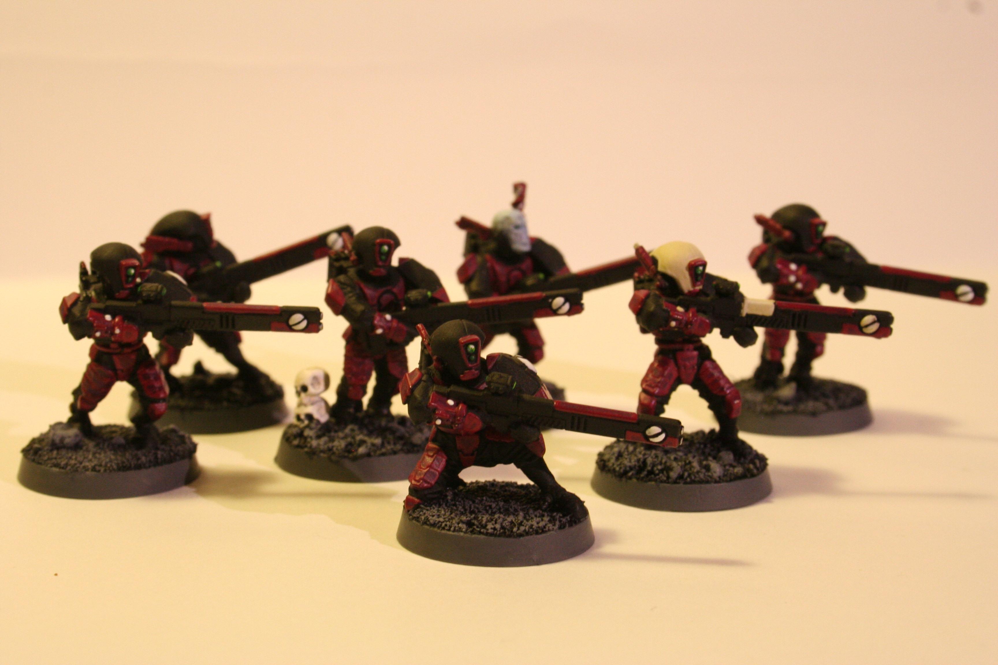 Brush, Cadre, Ethereal, Fire Warriors, Perils, Tau, Warhammer 40,000