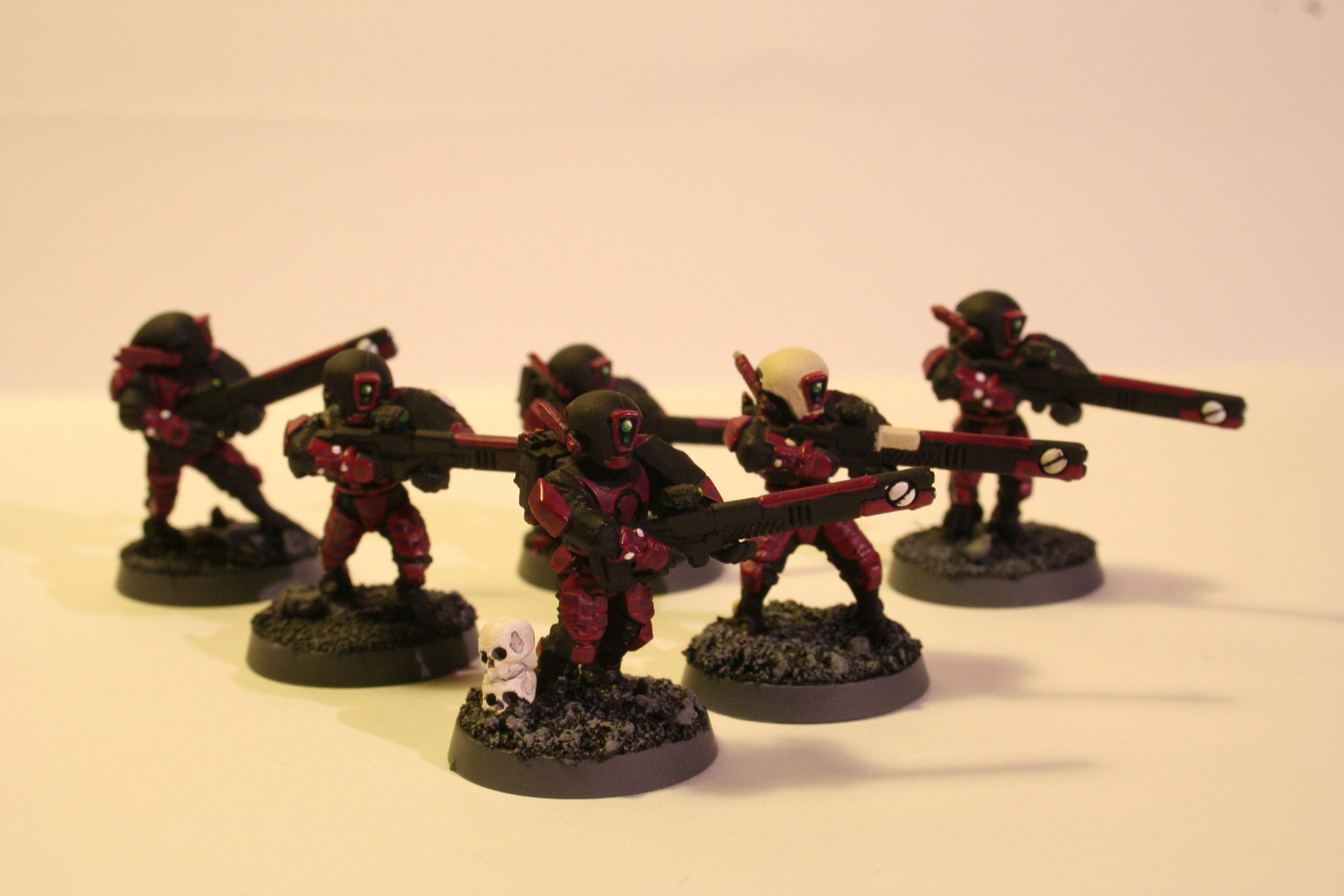 Brush, Cadre, Ethereal, Fire Warriors, Perils, Tau, Warhammer 40,000