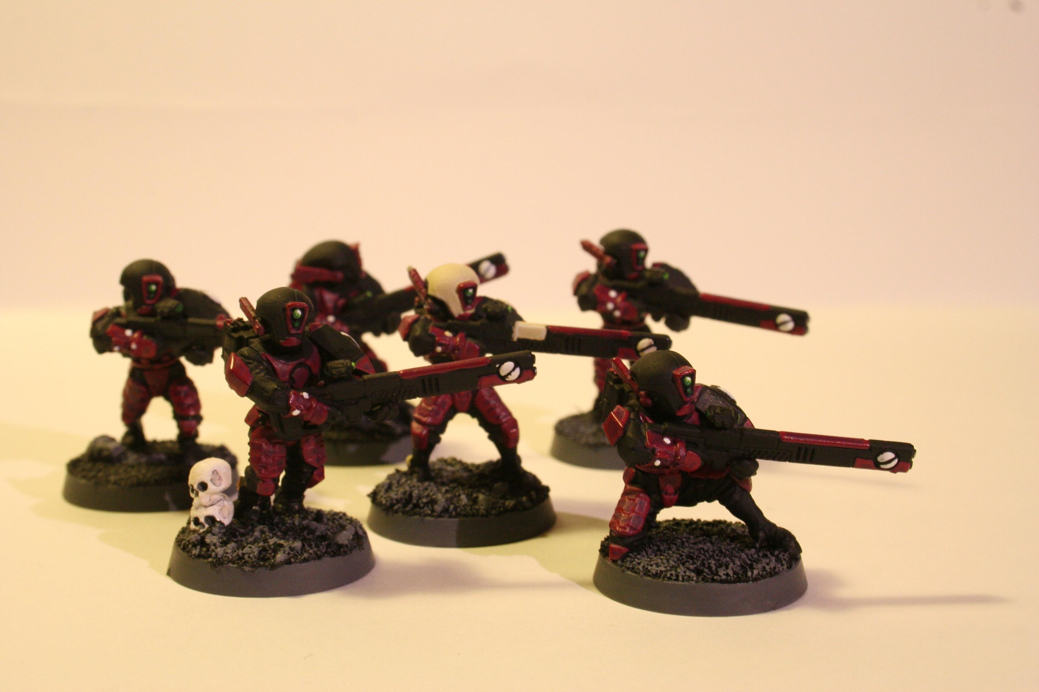 Brush, Cadre, Ethereal, Fire Warriors, Perils, Tau, Warhammer 40,000