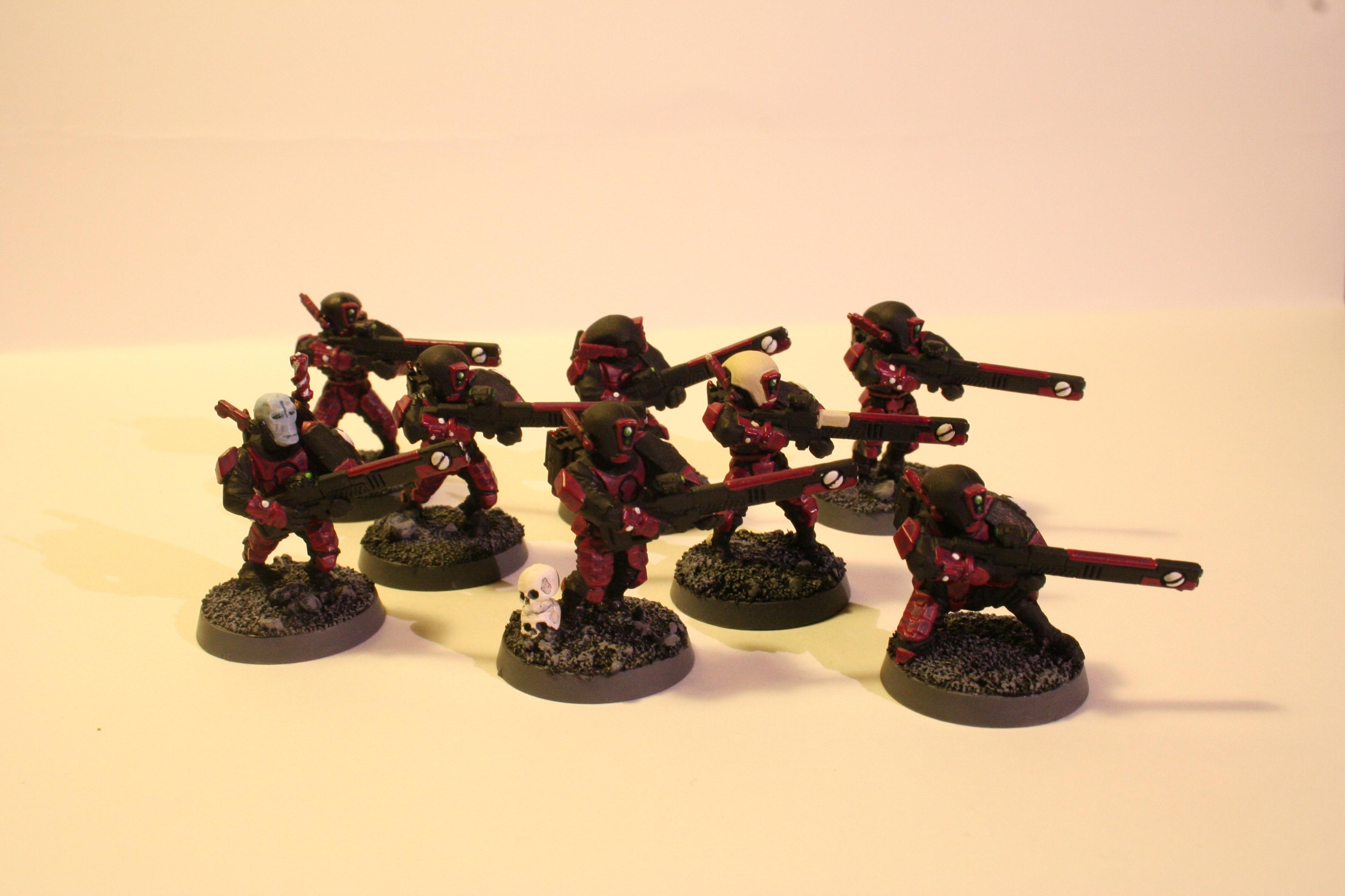 Brush, Cadre, Ethereal, Fire Warriors, Perils, Tau, Warhammer 40,000