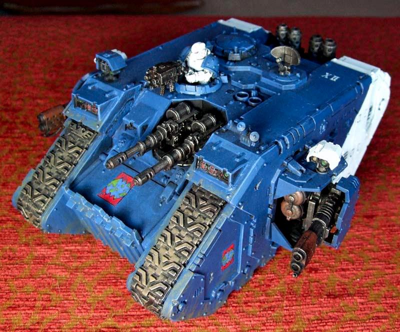 Land Raider, Pre-heresy, Space Marines, Tank, World Eaters