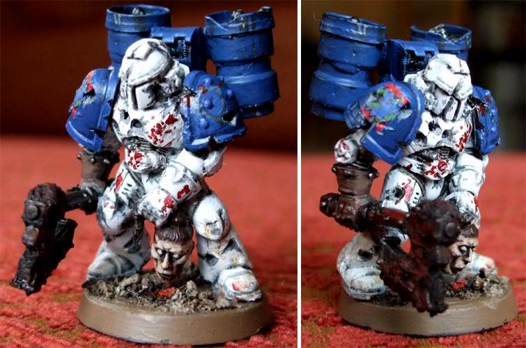 Berserkers, Diorama, Pre-heresy, Space Marines, World Eaters