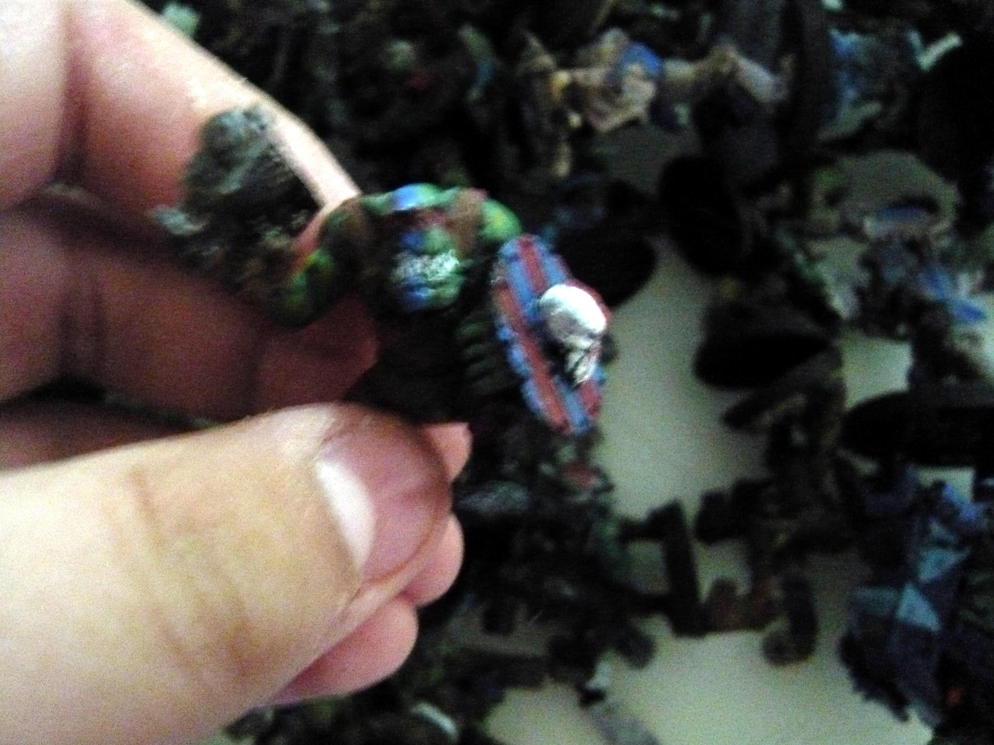 Blurred Photo, Orks, Warhammer 40,000