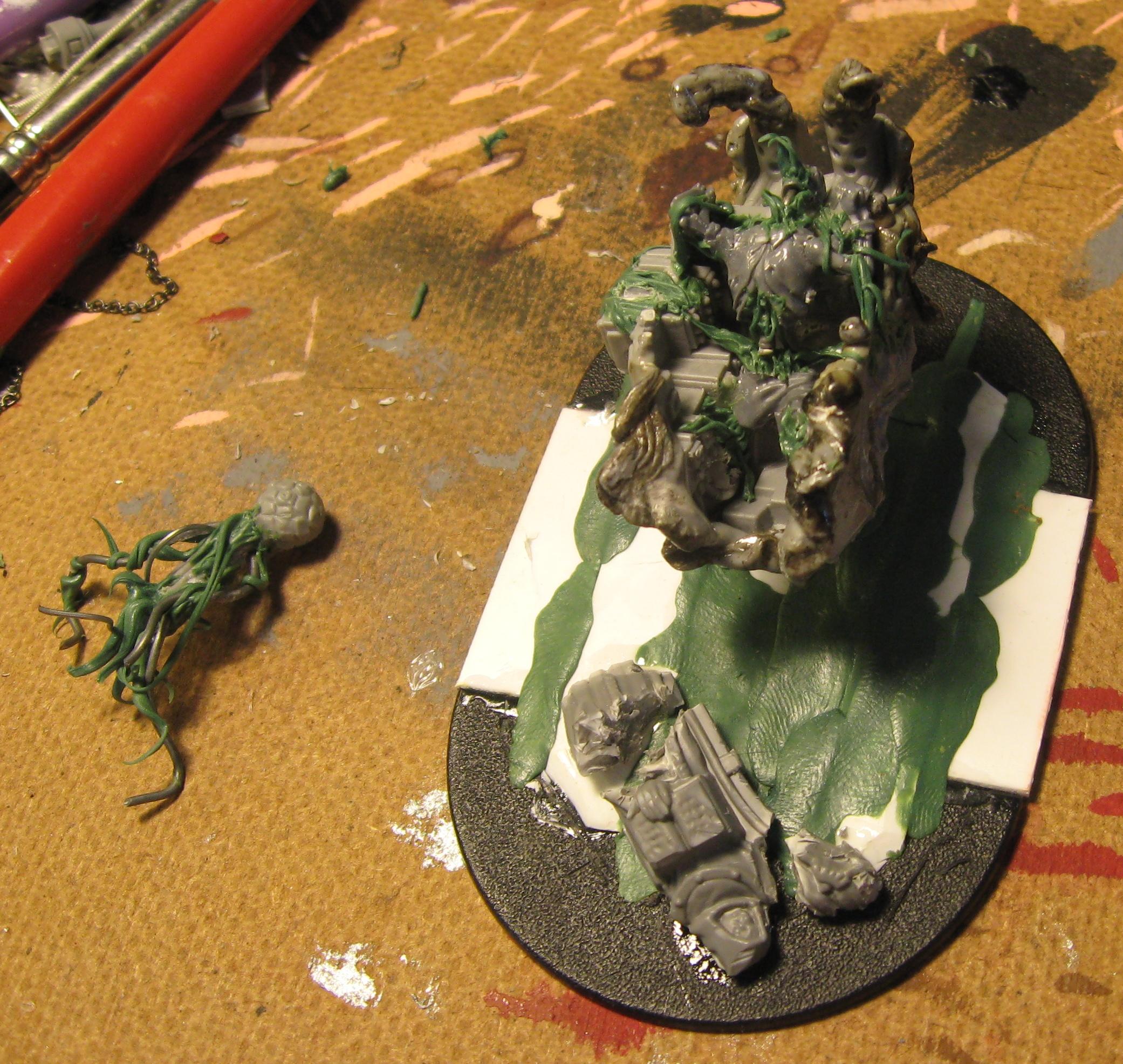 Chariot, Conversion, Daemons, Herald, Tzeentch, Work In Progress
