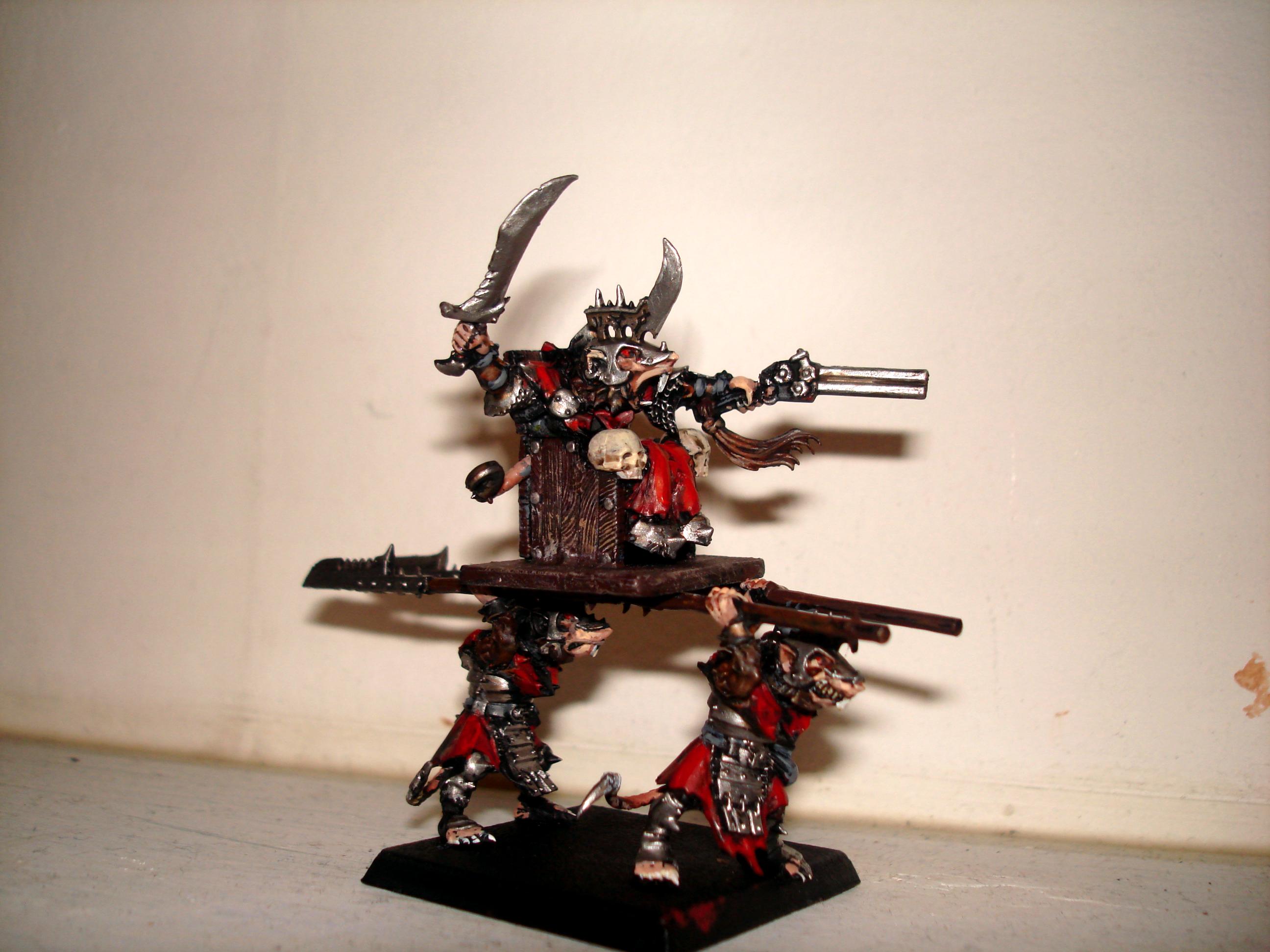 Litter, Skaven, Skaven War Litter Warlord, Warhammer Fantasy
