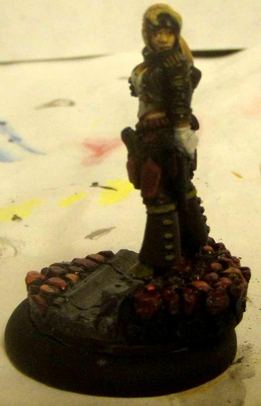 Convict Gunslinger, Iron Kingdoms, Malifaux, Ordic Pistoleer, Outcasts, Privateer Press, Valeria Alvaro, Work In Progress