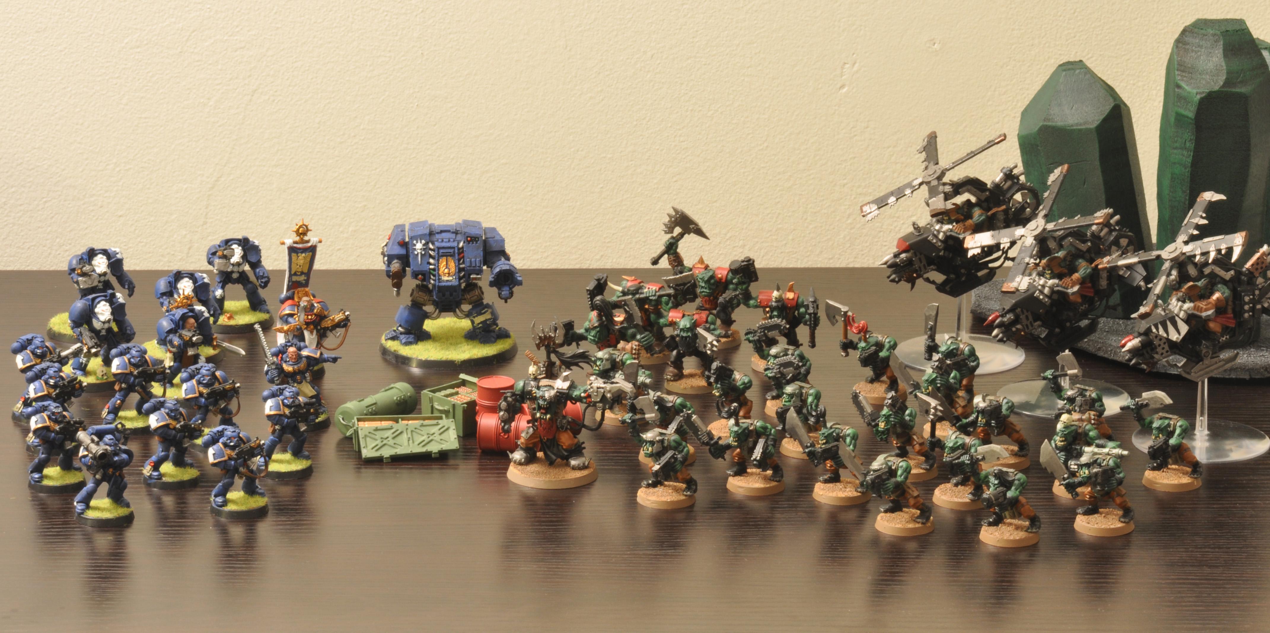 Orks, Space Marines, Assault on Black Reach
