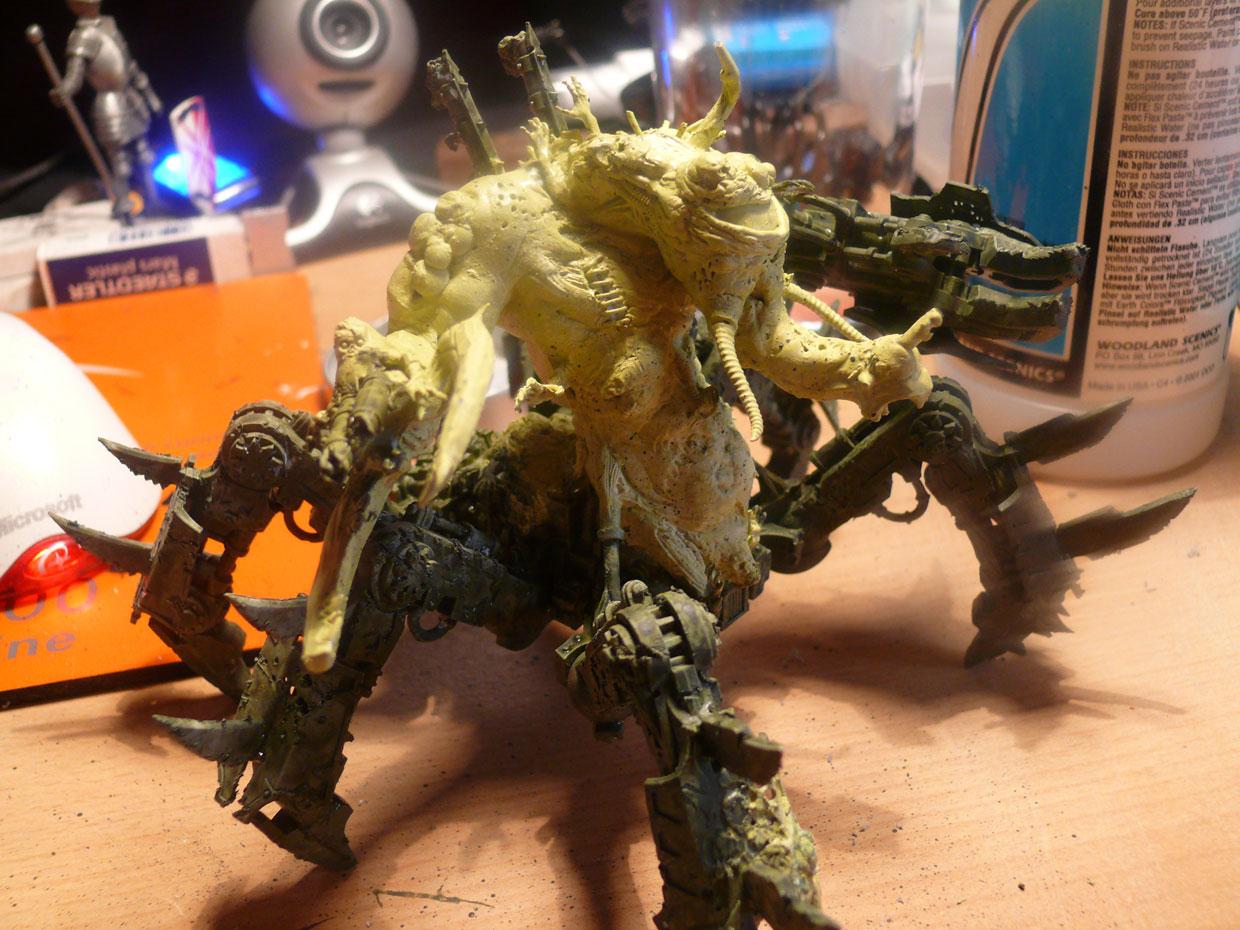 Base, Coat, Conversion, Greenstuff, Grinder, Nurgle, Soul