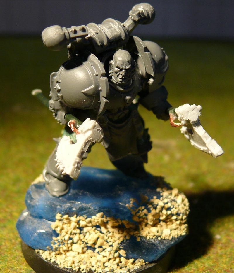 Actual, Chaos, Custom, Legion, Lord, Scale, Sorcerer, Space, Space Marines, Terminator Armor, Xiii
