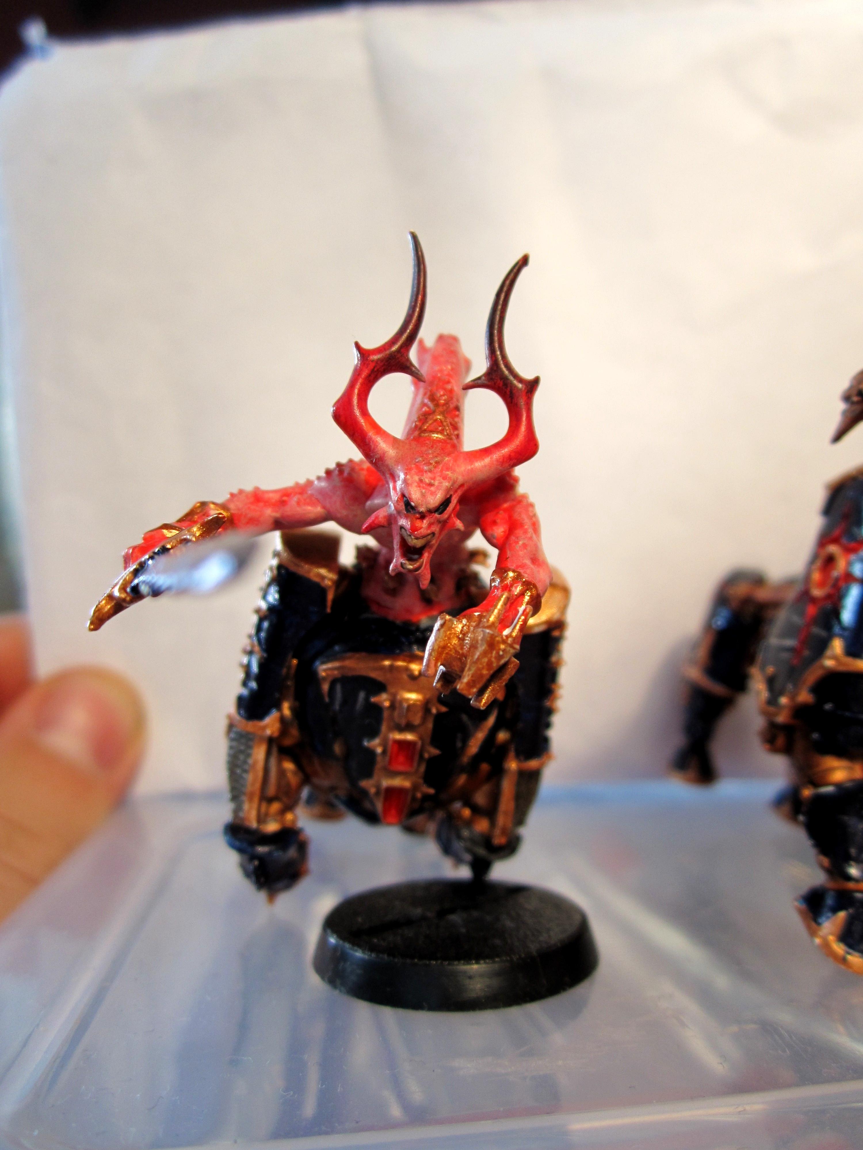 Bloodcrushers, Chaos Daemons, Conversion, Juggernaut, Khorne, Warhammer 40,000