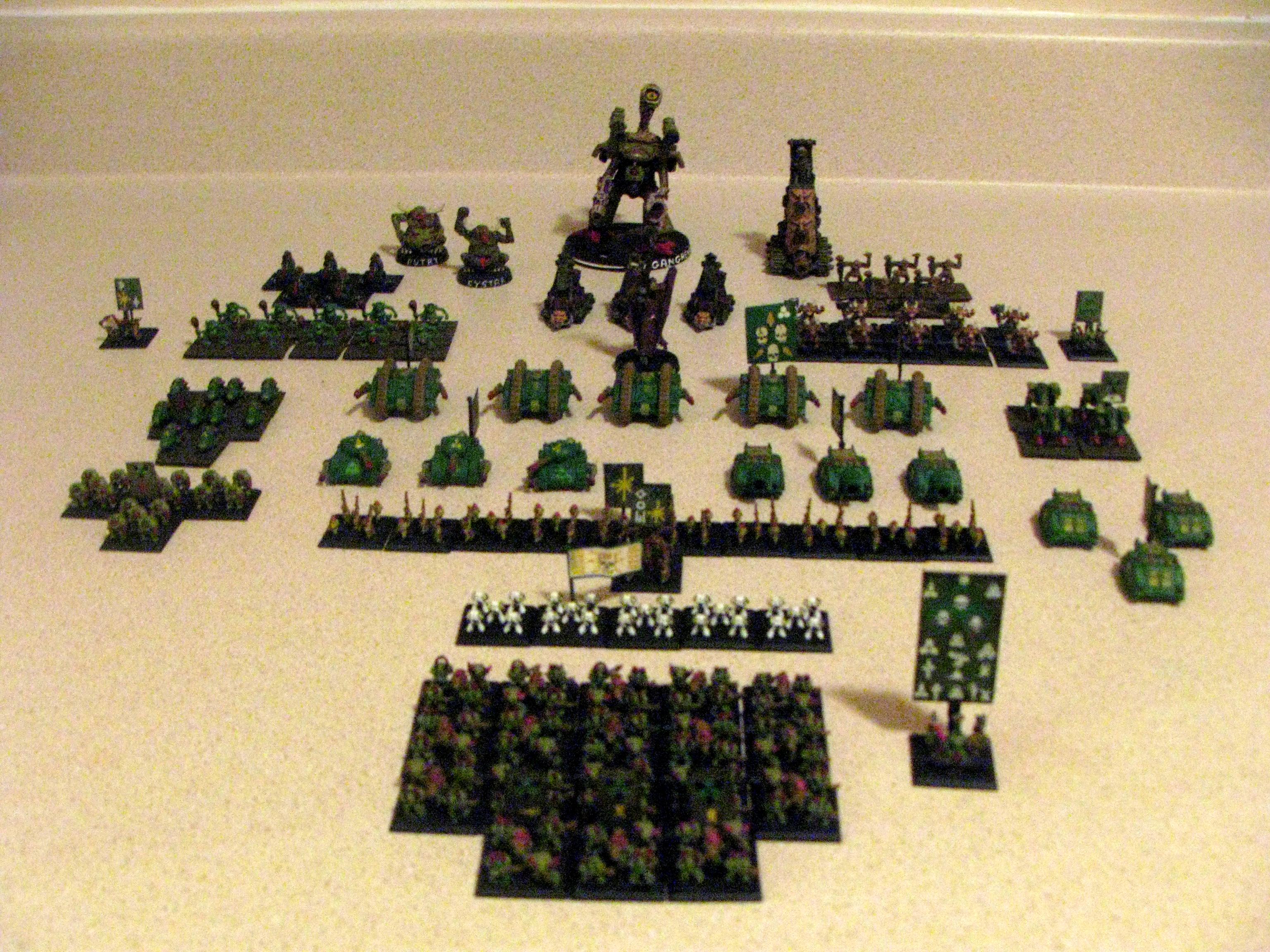 Epic, Nurgle, epic 40k, Nurgle various