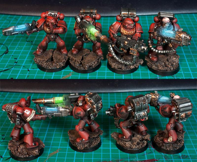 Blood Angels, Devastator, Devastators, Object Source Lighting, Space Marines, Warhammer 40,000
