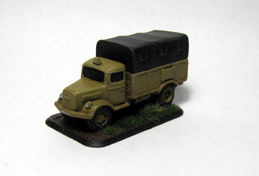 15mm, Flames Of War, Opel Blitz, Ss, Truck, World War 2
