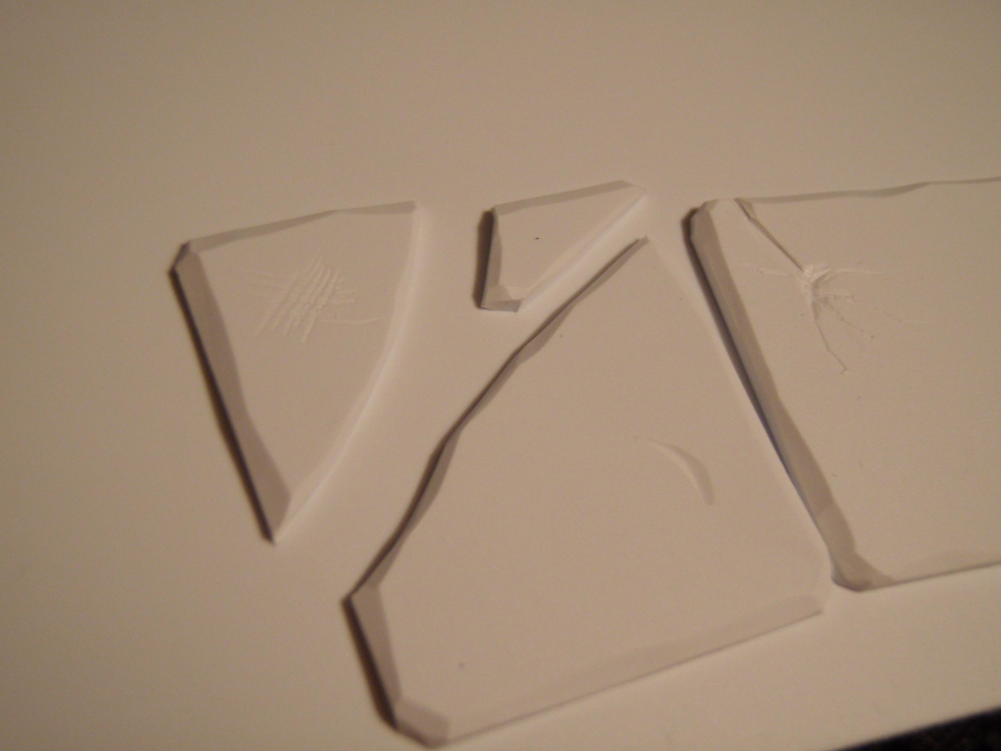 4. Broken tiles