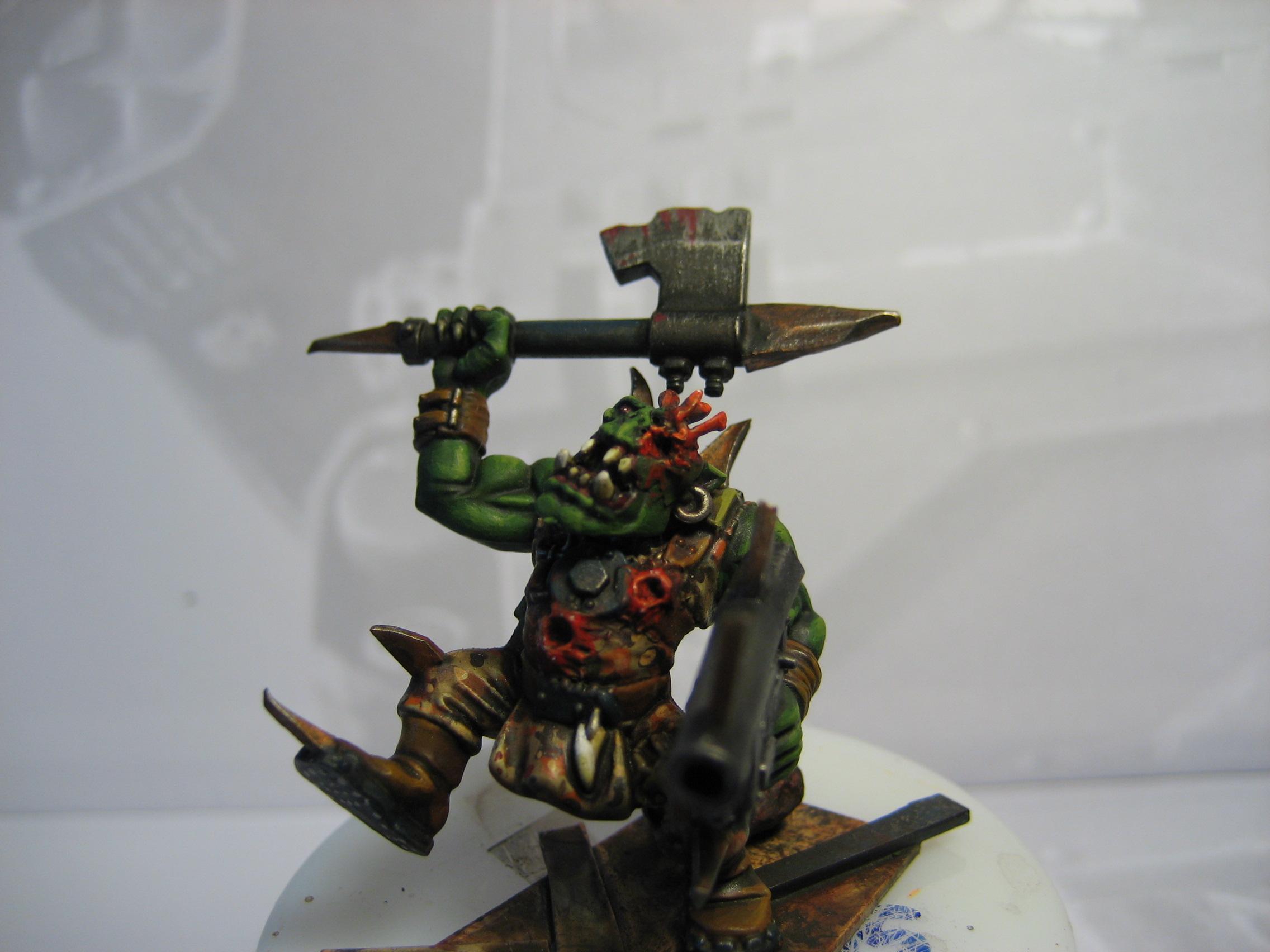 Work In Progress, Ork, shot in action