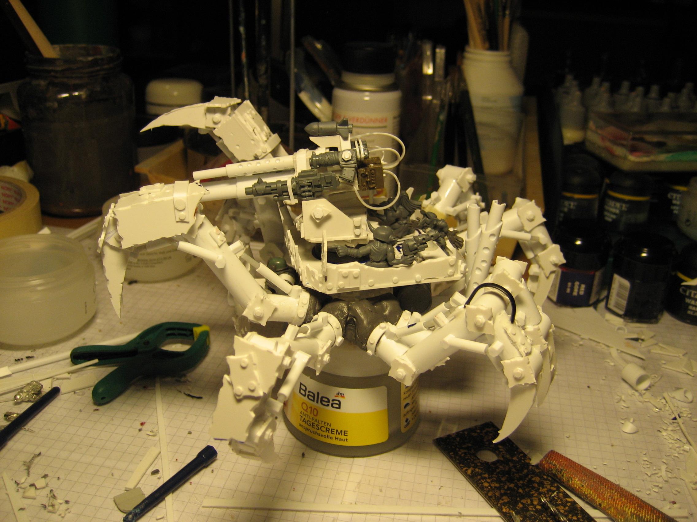Battlewagon, Conversion, Grots, Looted Wagon, Orks, Plasticard, Space Orks, Tank, Warhammer 40,000