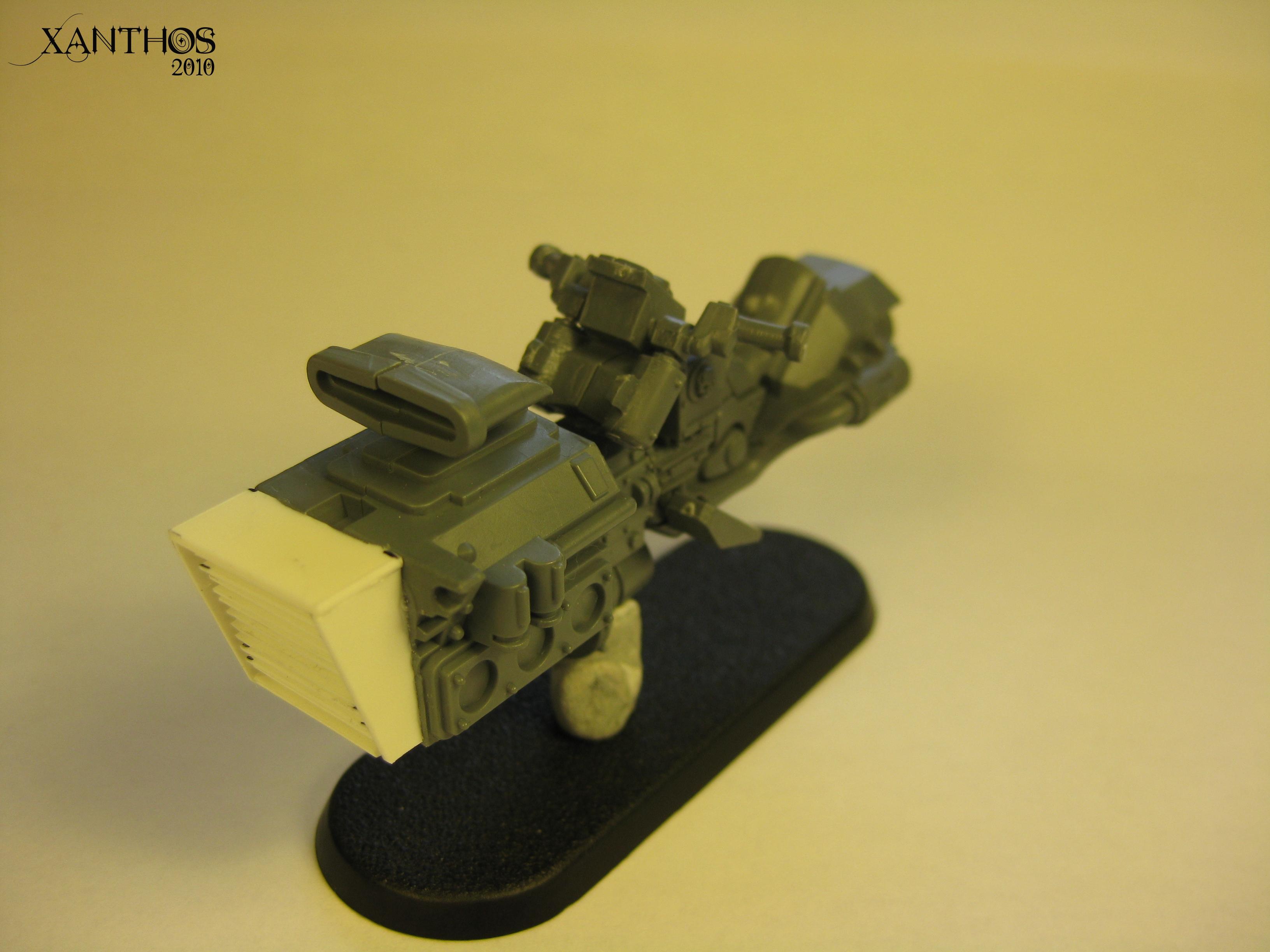 Imperial, Jetbike, Scratch Build, Warhammer 40,000, Work In Progress