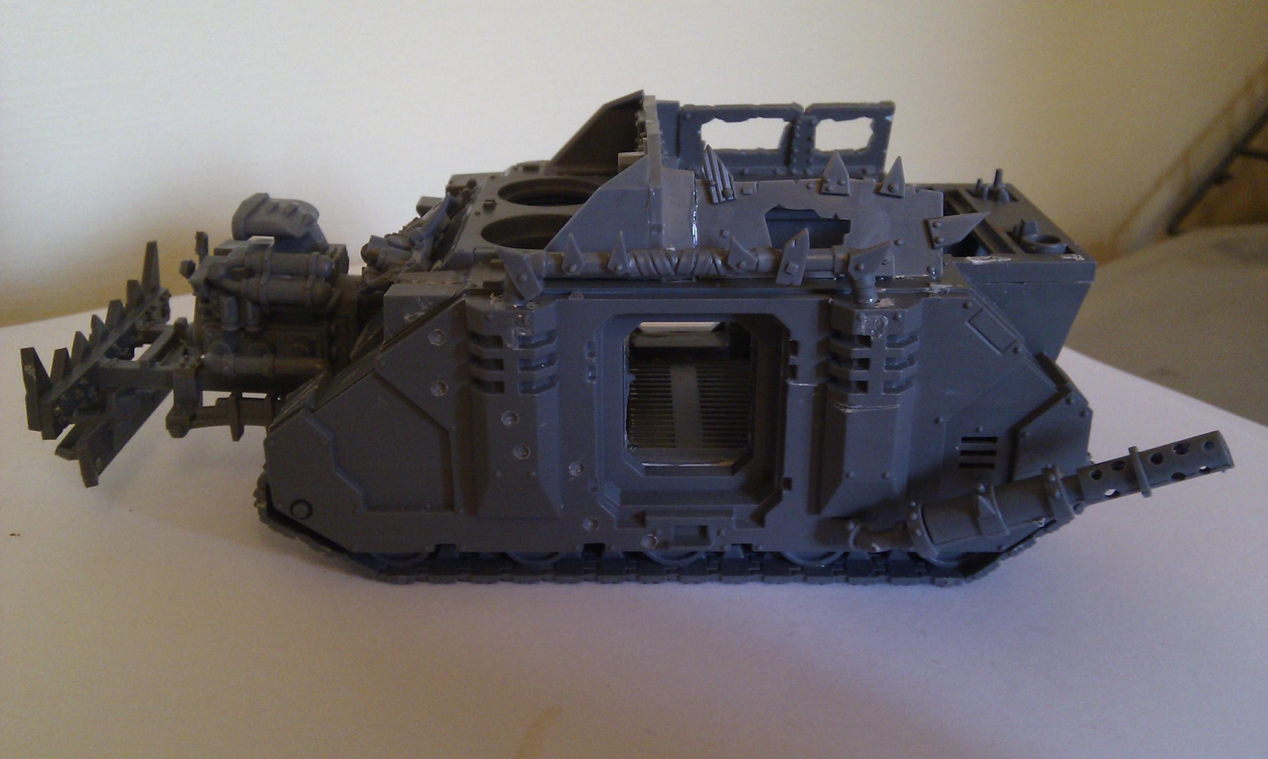 Big Mek, Conversion, Junka, Looted, Looted Wagon, Mekboy Junka, Orks, Rhino, Wagon, Work In Progress