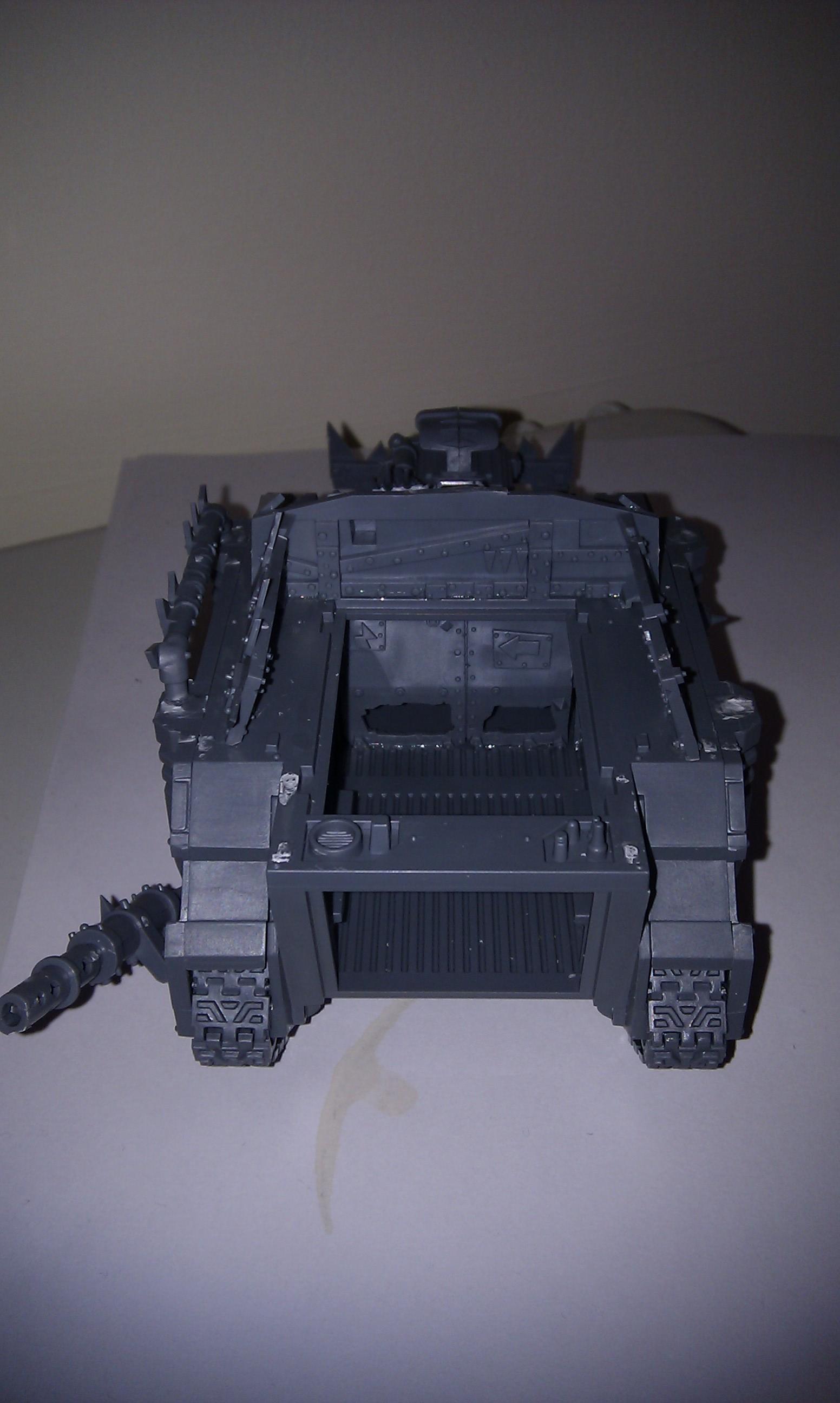 Big Mek, Conversion, Junka, Looted, Looted Wagon, Mekboy Junka, Orks, Rhino, Wagon, Work In Progress