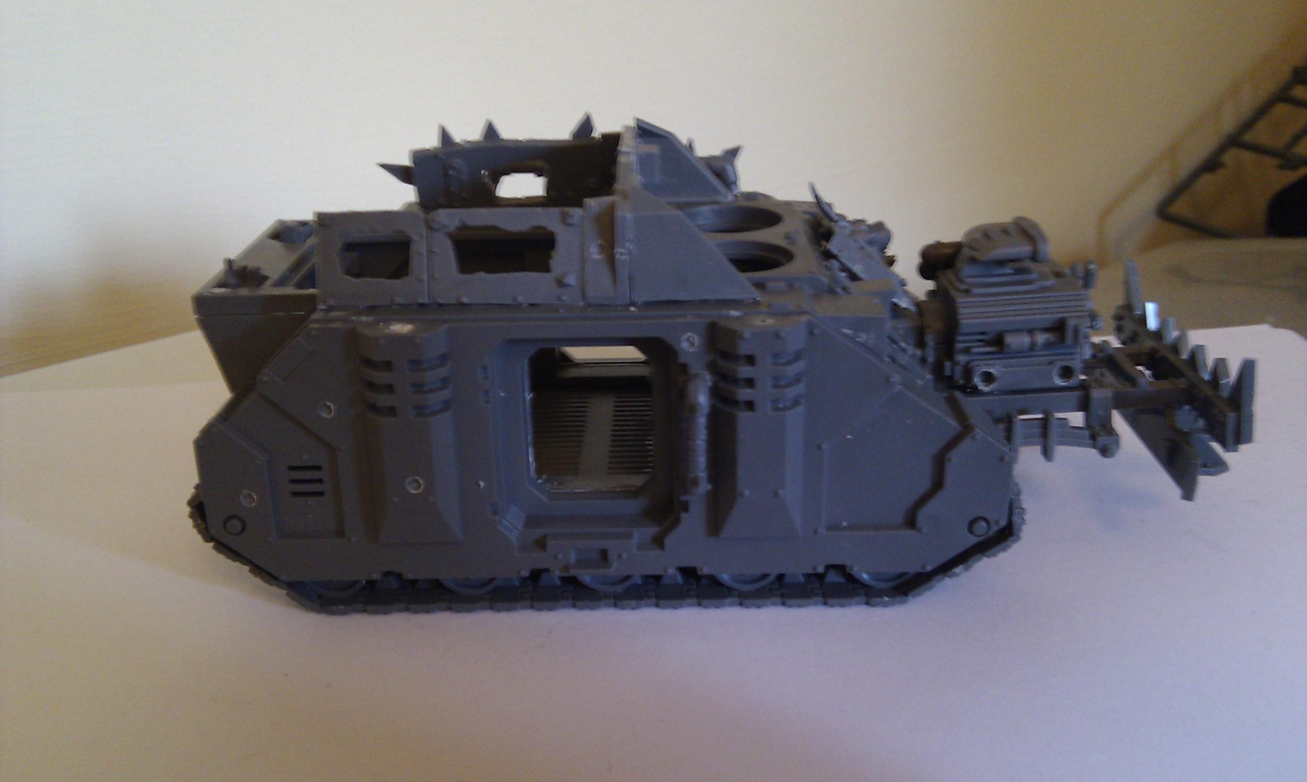 Big Mek, Conversion, Junka, Looted, Looted Wagon, Mekboy Junka, Orks, Rhino, Wagon, Work In Progress
