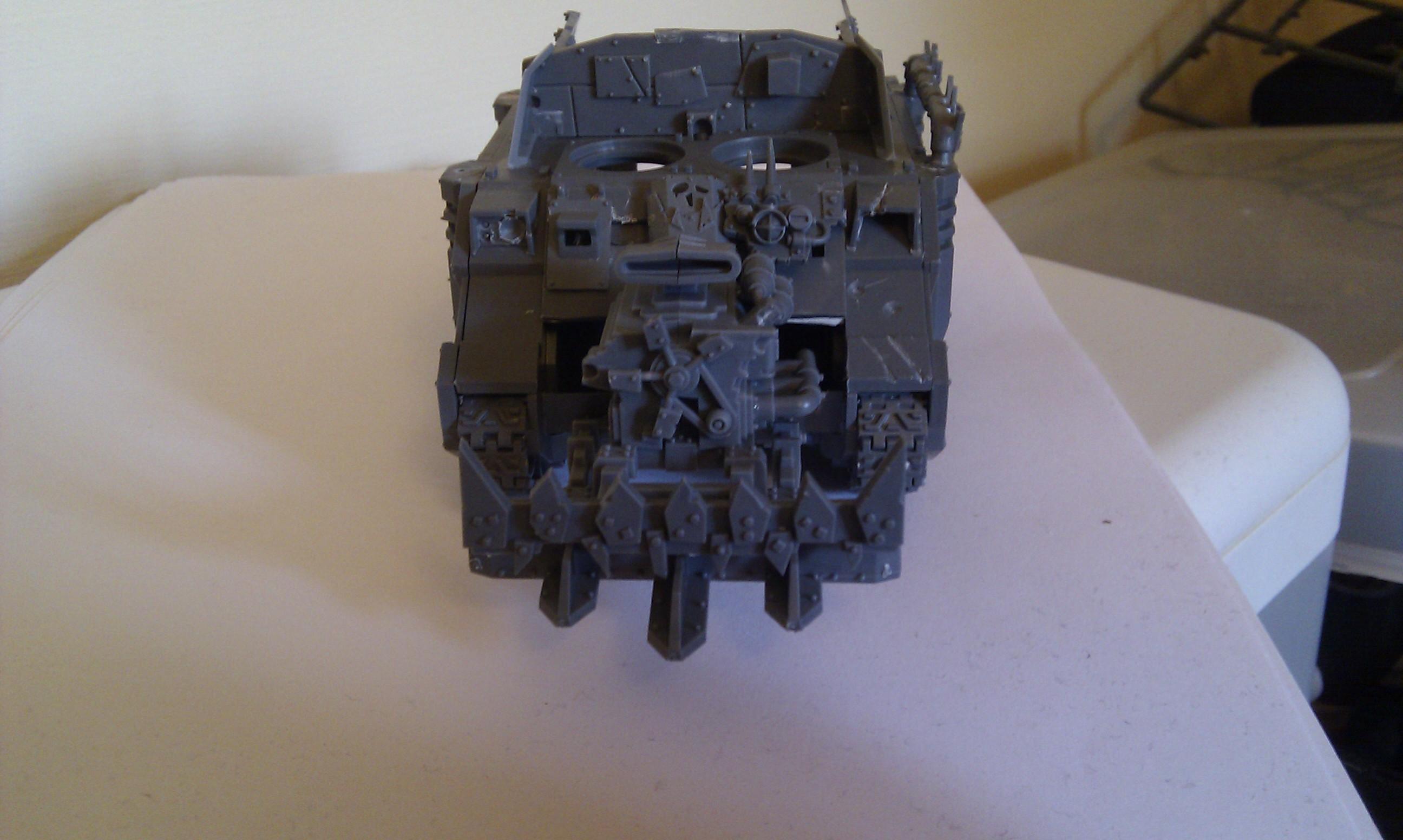 Big Mek, Conversion, Junka, Looted, Looted Wagon, Mekboy Junka, Orks, Rhino, Wagon, Work In Progress