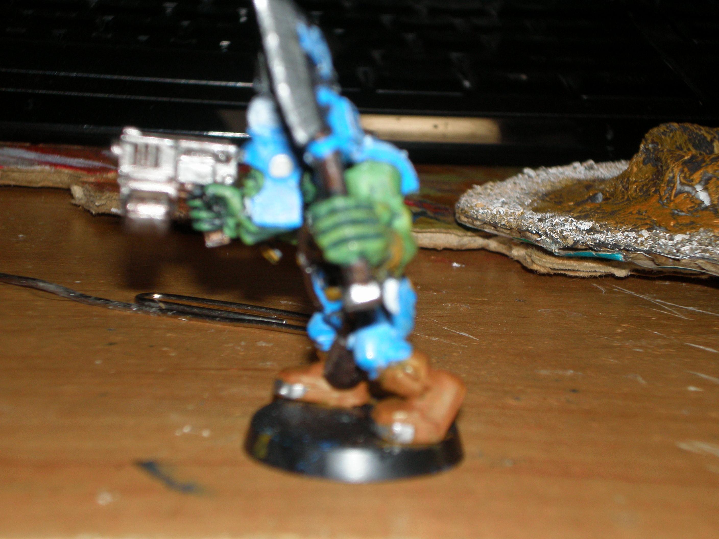 Assault On Black Reach, Assult On Black Reach, Blue, Dakka Dakka, Deff, Deff Skulls, Deff Skullz. Nob, Nob, Orks, Painting, Skull