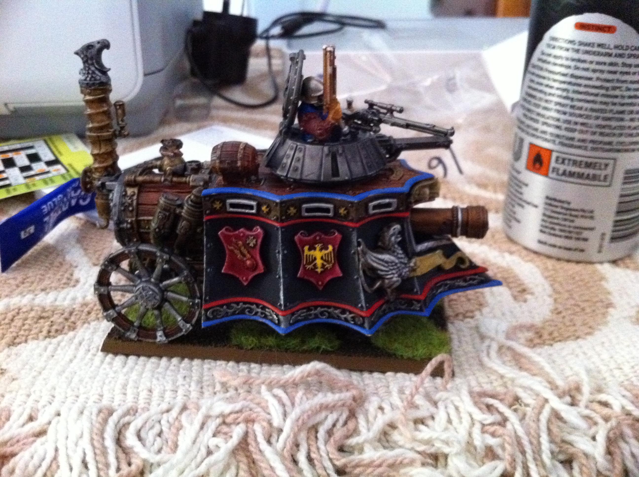 Empire, Steam Tank, Steam tank i painted for dad
