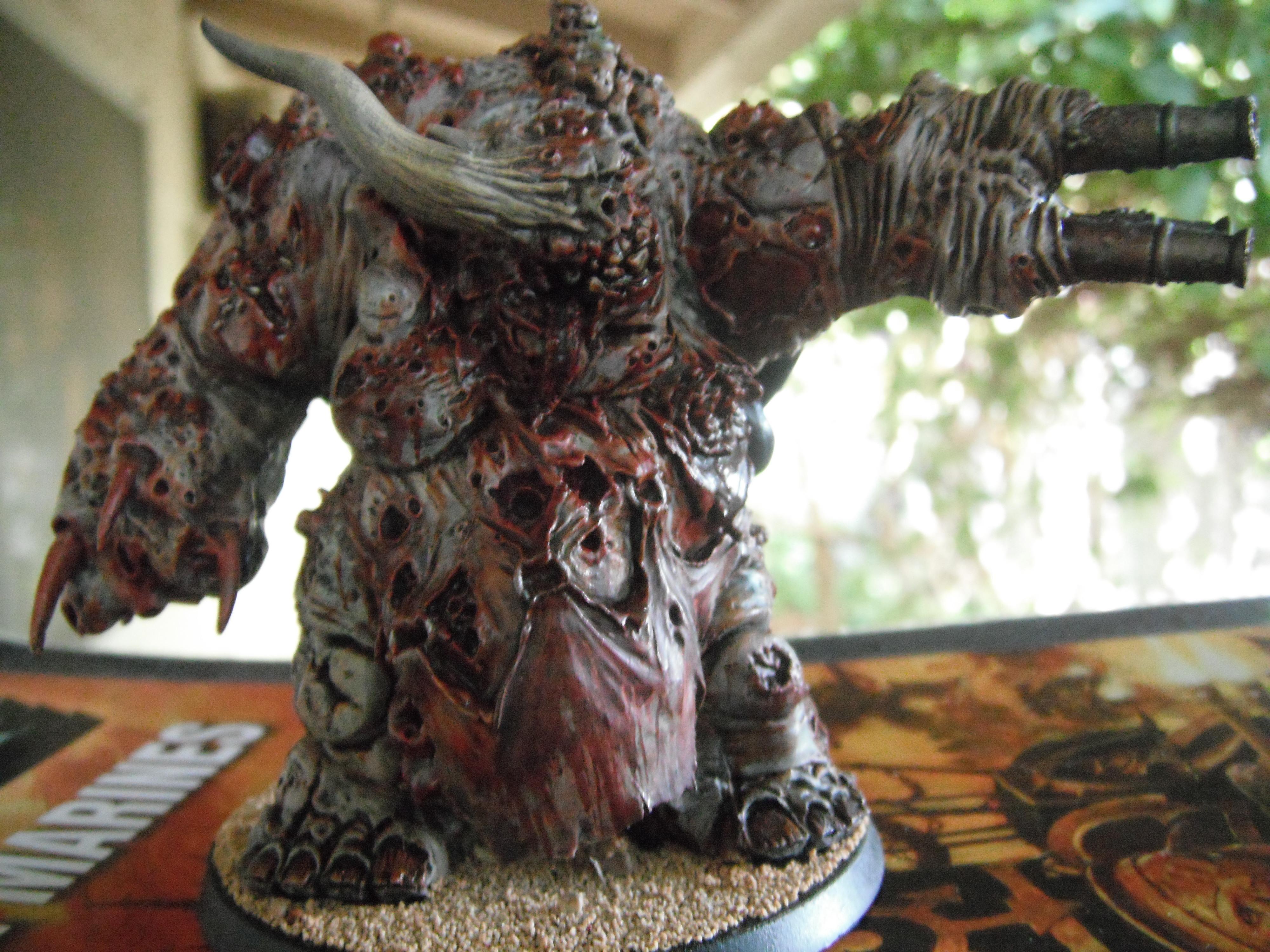 Chaos Daemons, Chaos Space Marines, Daemon Prince, Mamon, Nurgle, Wahmammer 40k