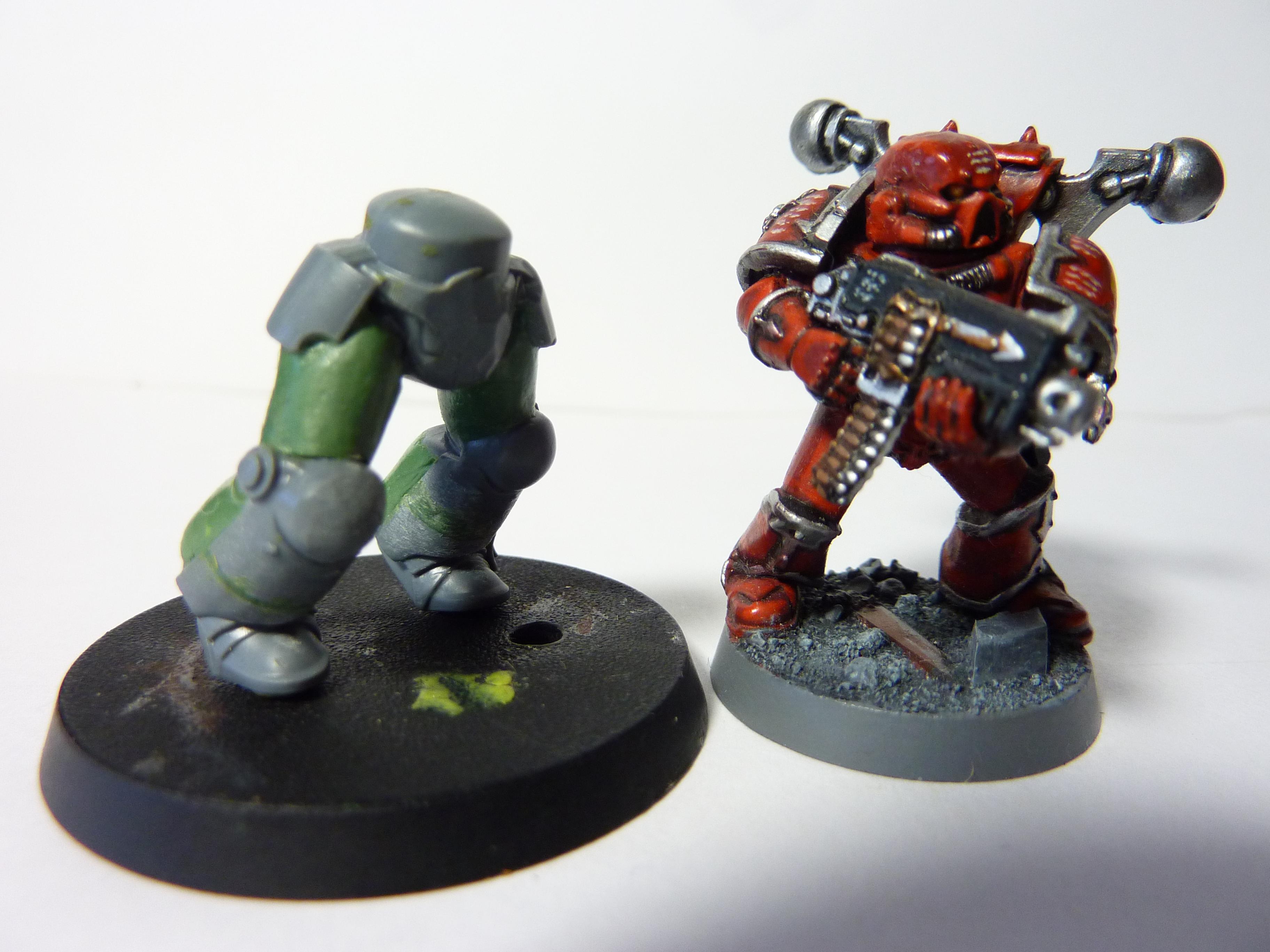Conversion, Space Marines, True Scale, Work In Progress